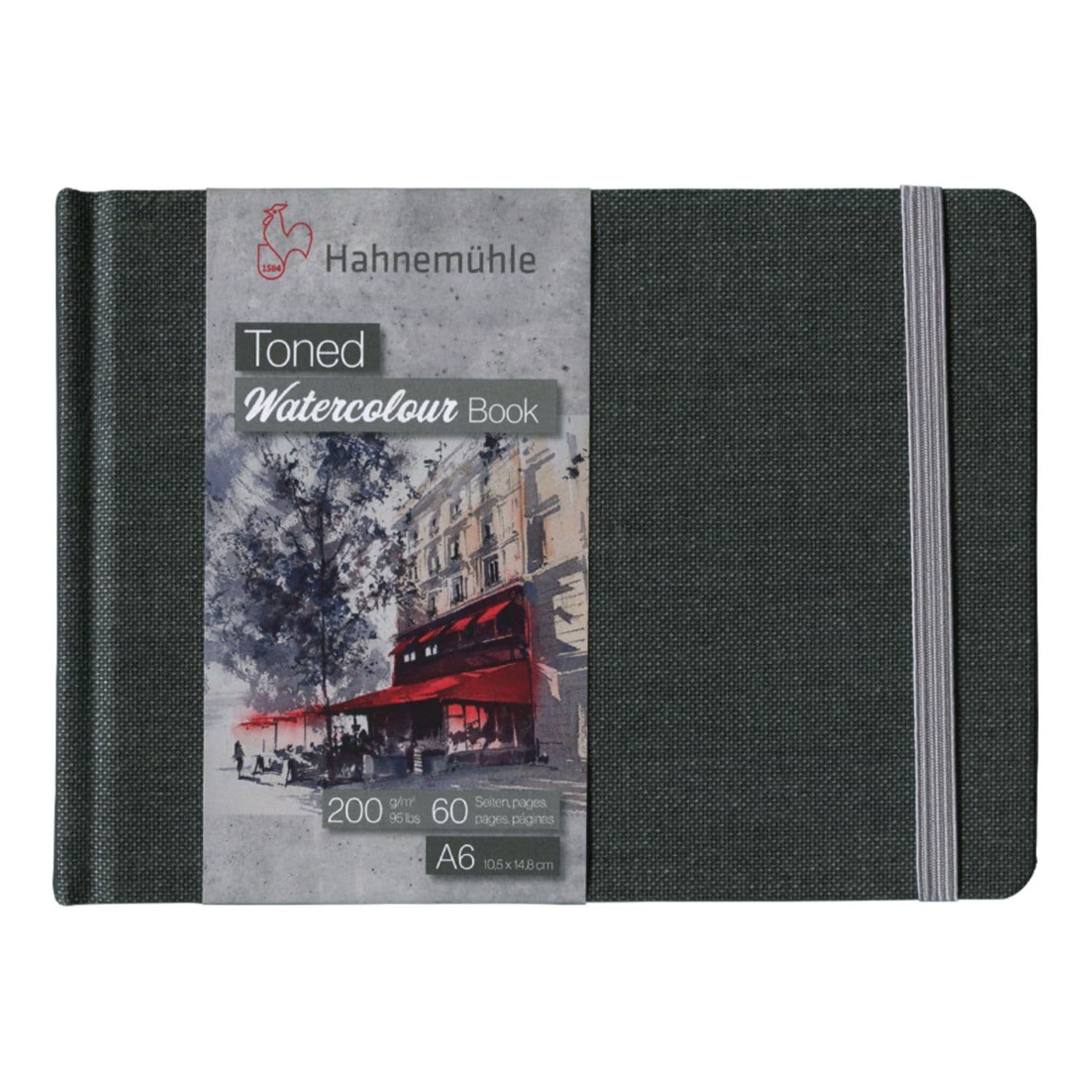 Hahnemühle Toned Watercolour Book - Sketchbook Papel Gris 30 Hojas 200 g/m2 - Image 3