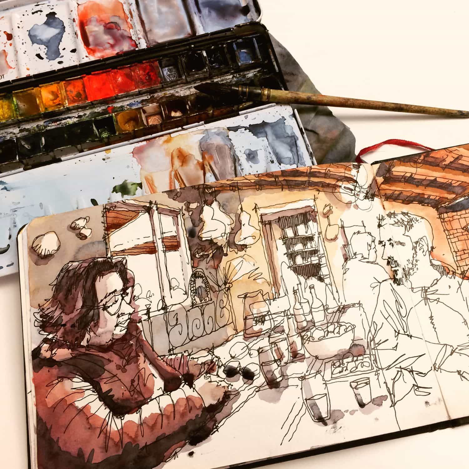 Hahnemühle Watercolour Book - Sketchbook Acuarela 30 Hojas 200 g/m2 - Image 7