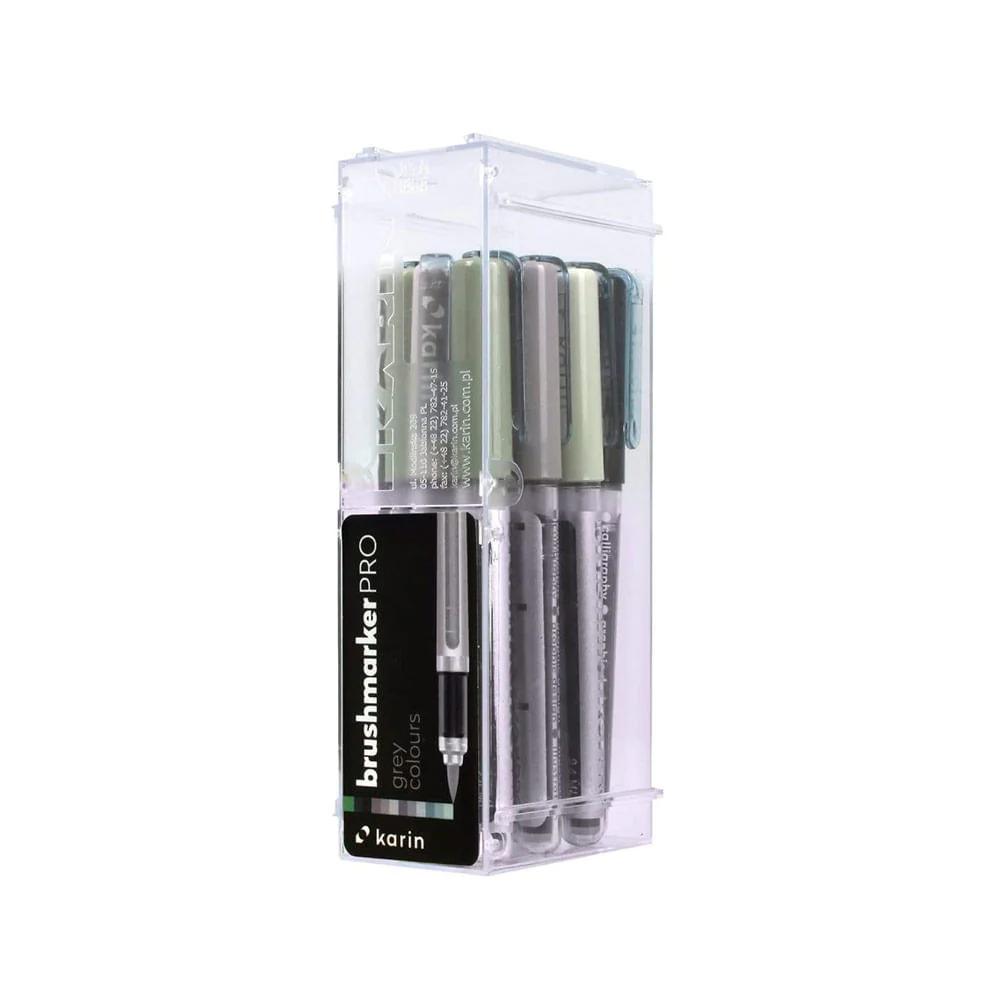 Karin BrushMarker Pro - Set 12 Marcadores Grey Colours - Image 3
