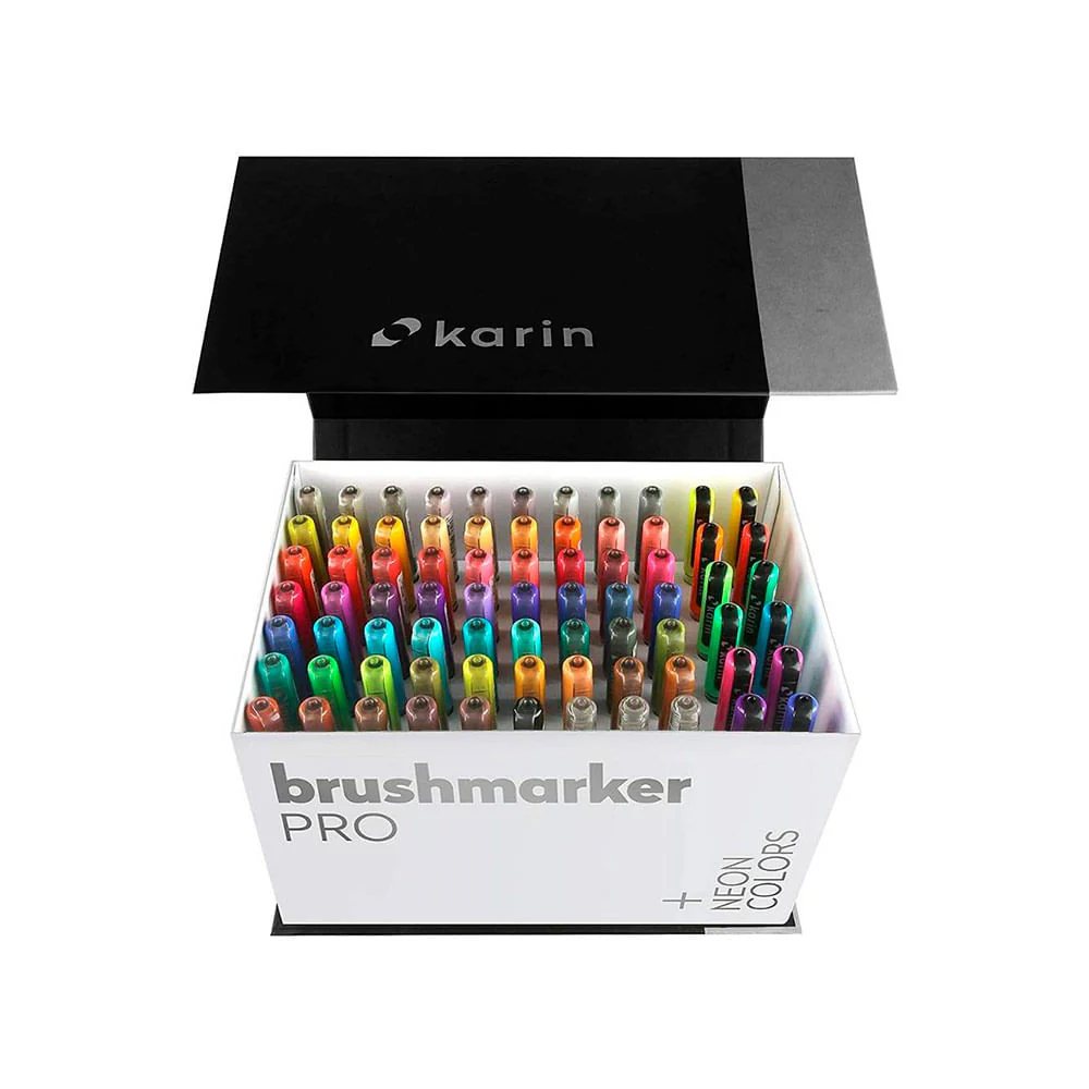 Karin BrushMarker Pro - Set 72 Marcadores Mega Box Plus - Image 3