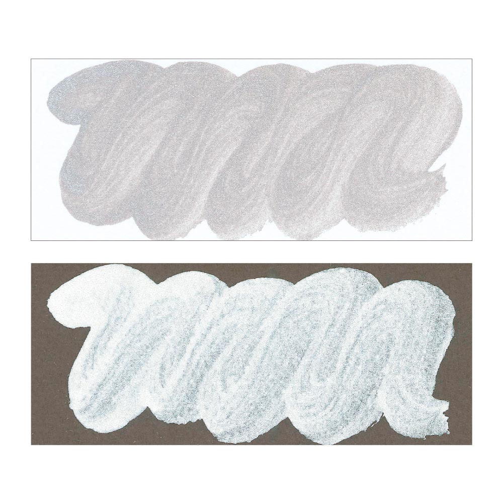 Kuretake Silver Mica - Tinta Plateada (60 ml) - Image 2