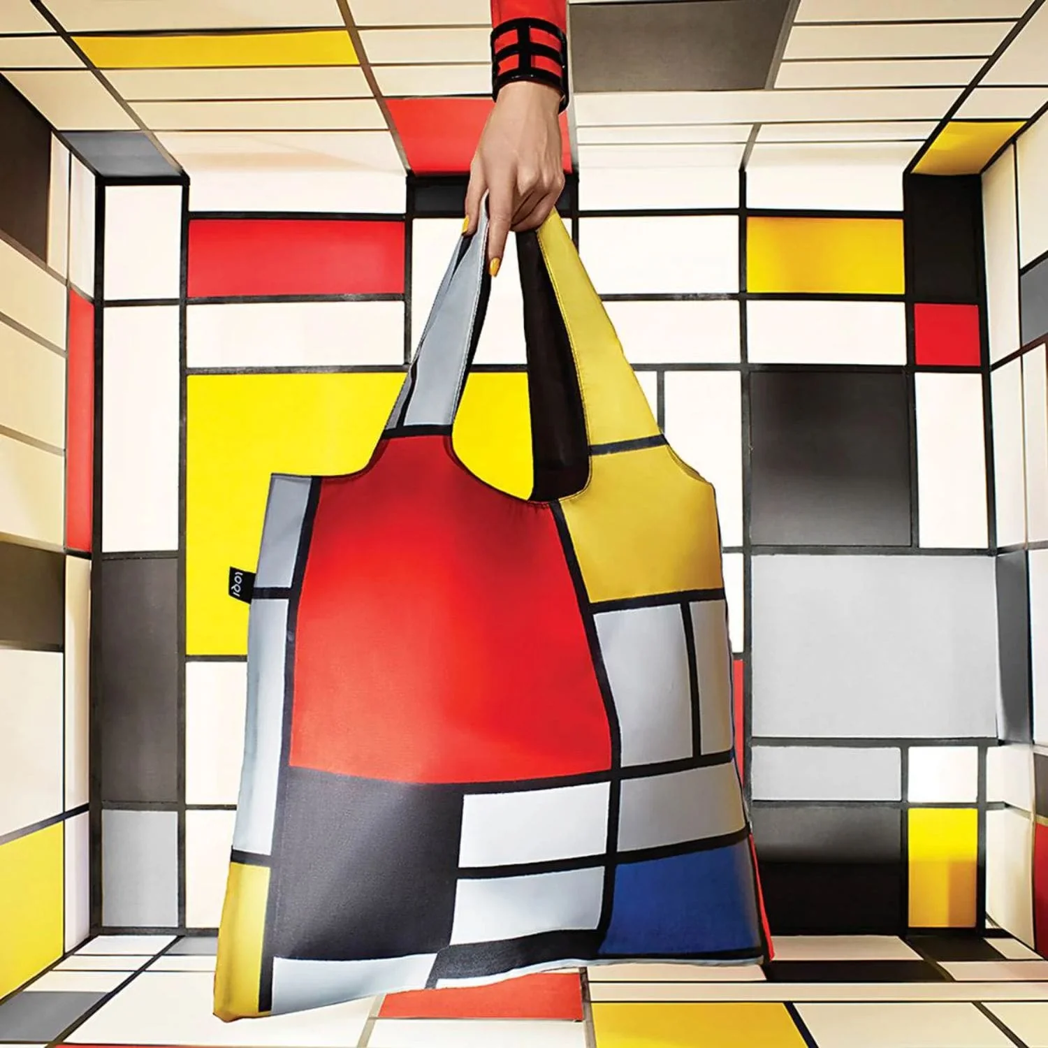 Loqi - Bolsa Museum Composition Piet Mondrian - Image 2