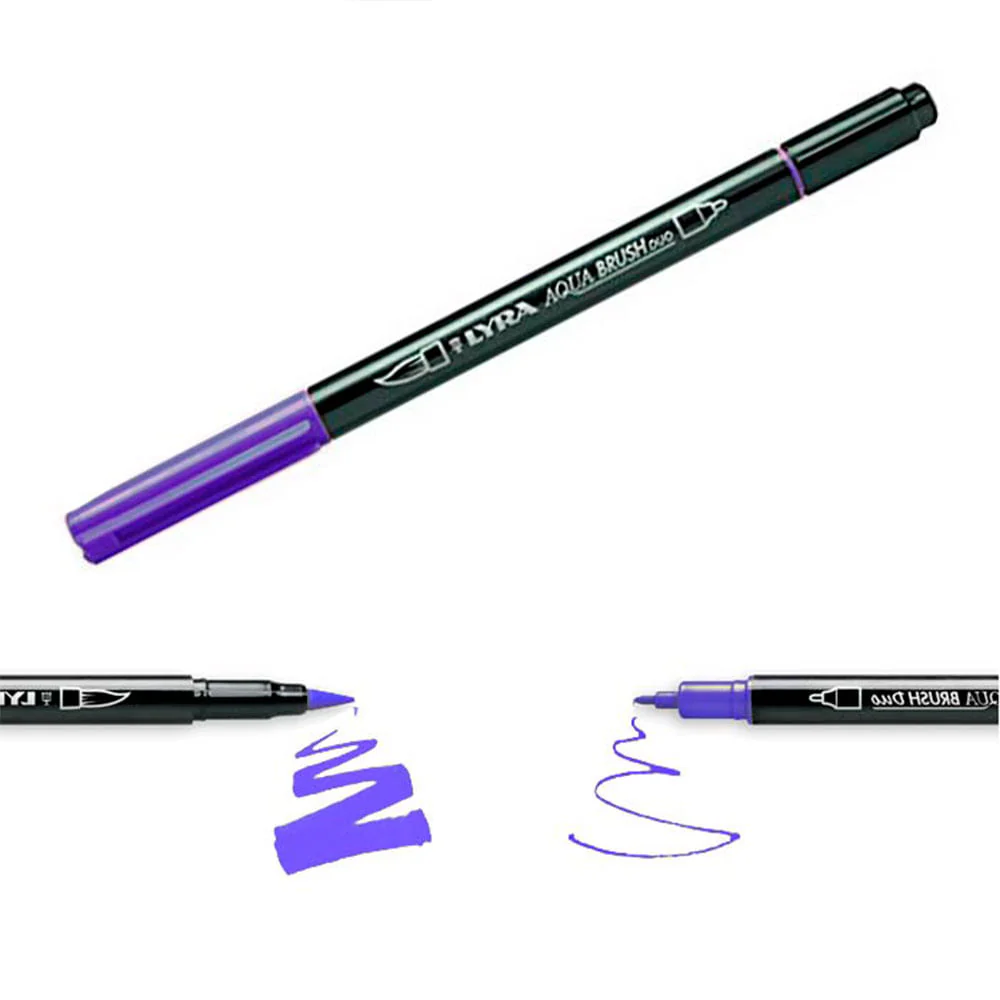Lyra Aqua Brush Duo - Set 6 Marcadores Pastel Tones - Image 3