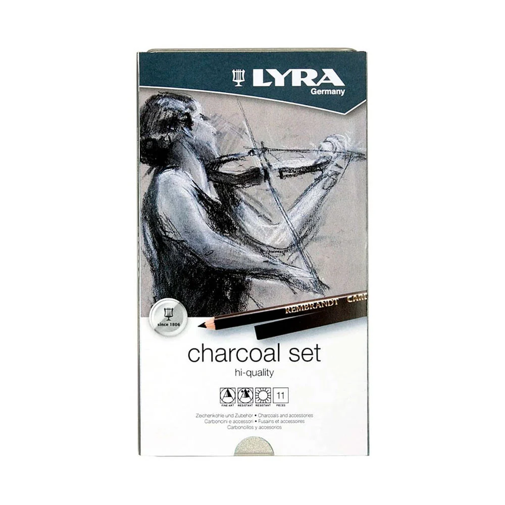 Lyra - Kit Carboncillo 11 Piezas