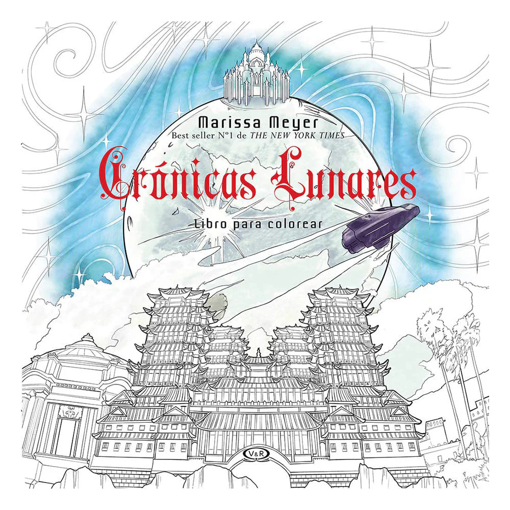Crónicas Lunares Libro para Colorear - Marissa Meyer