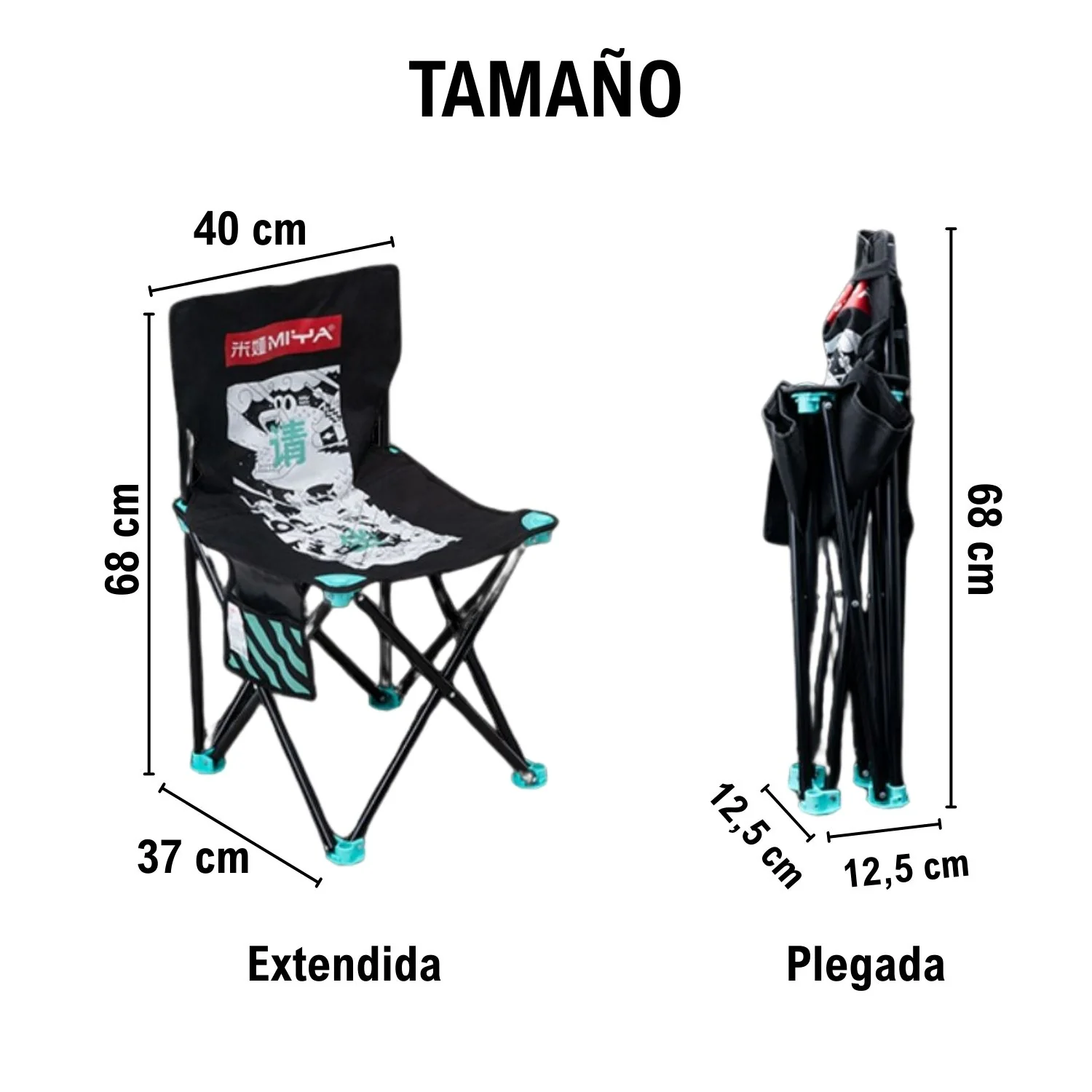 Miya - Silla Plegable para Artista - Image 3