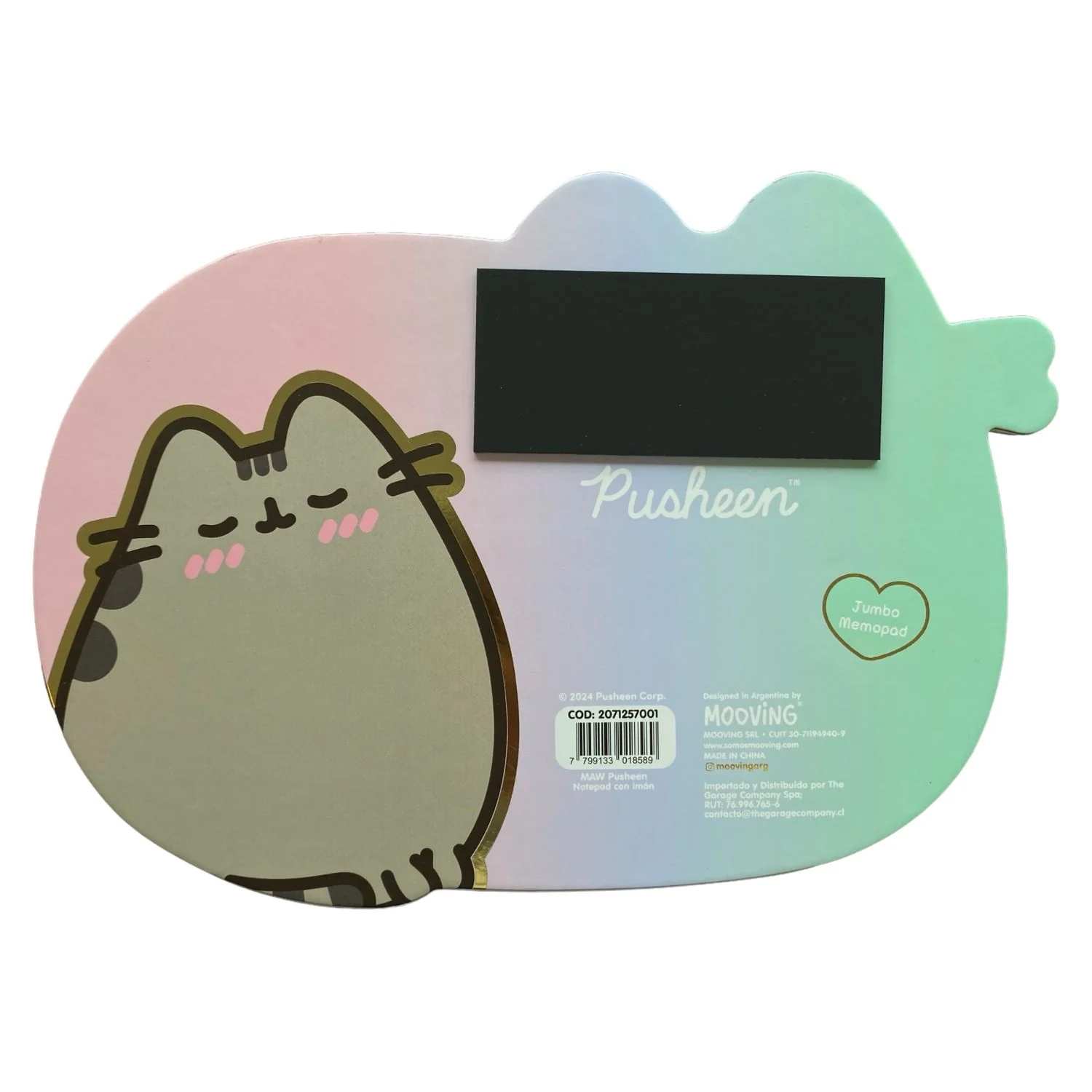 Mooving at Work - Block de Notas Pusheen con Imán - Image 3