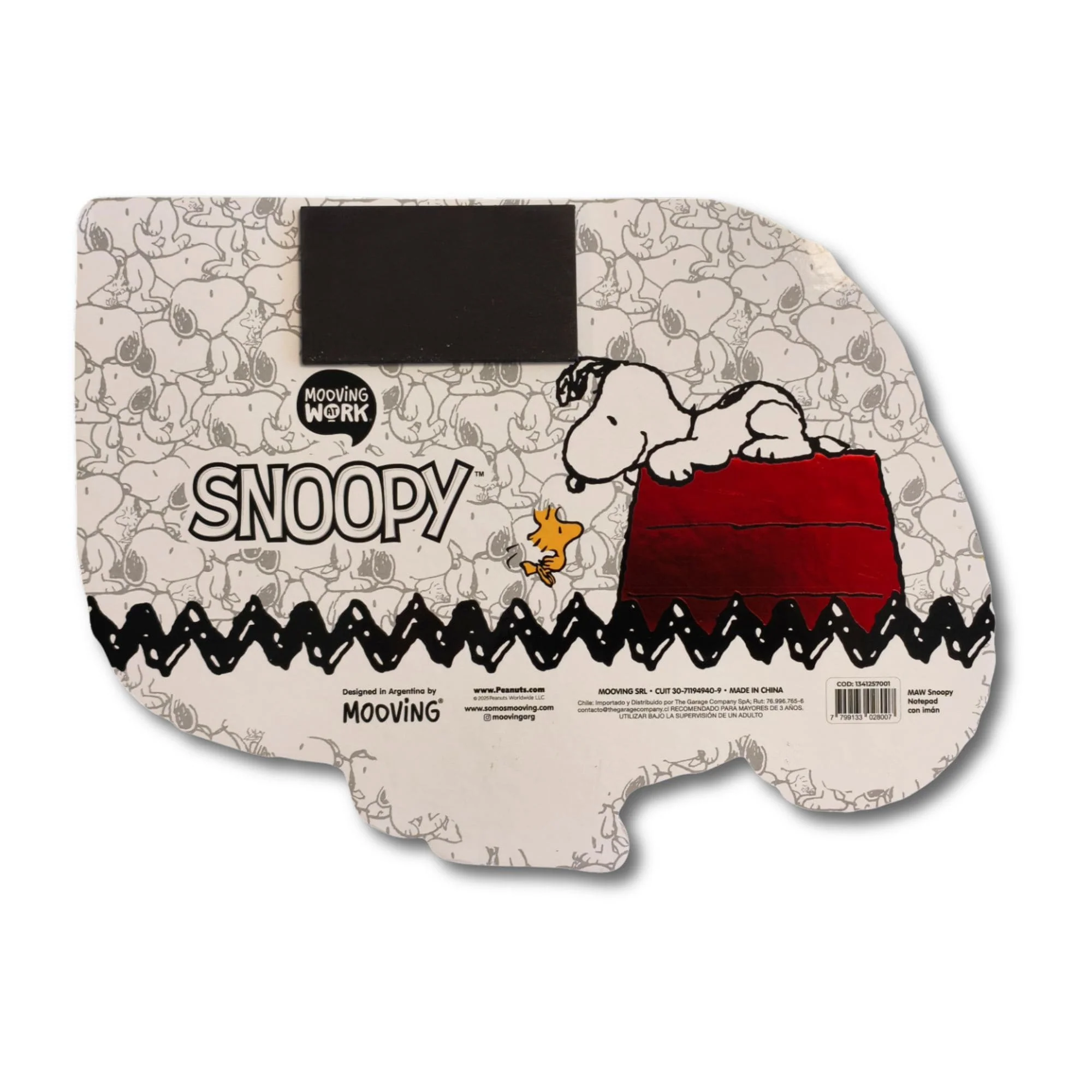 Mooving at Work - Block de Notas Snoopy con Imán - Image 4