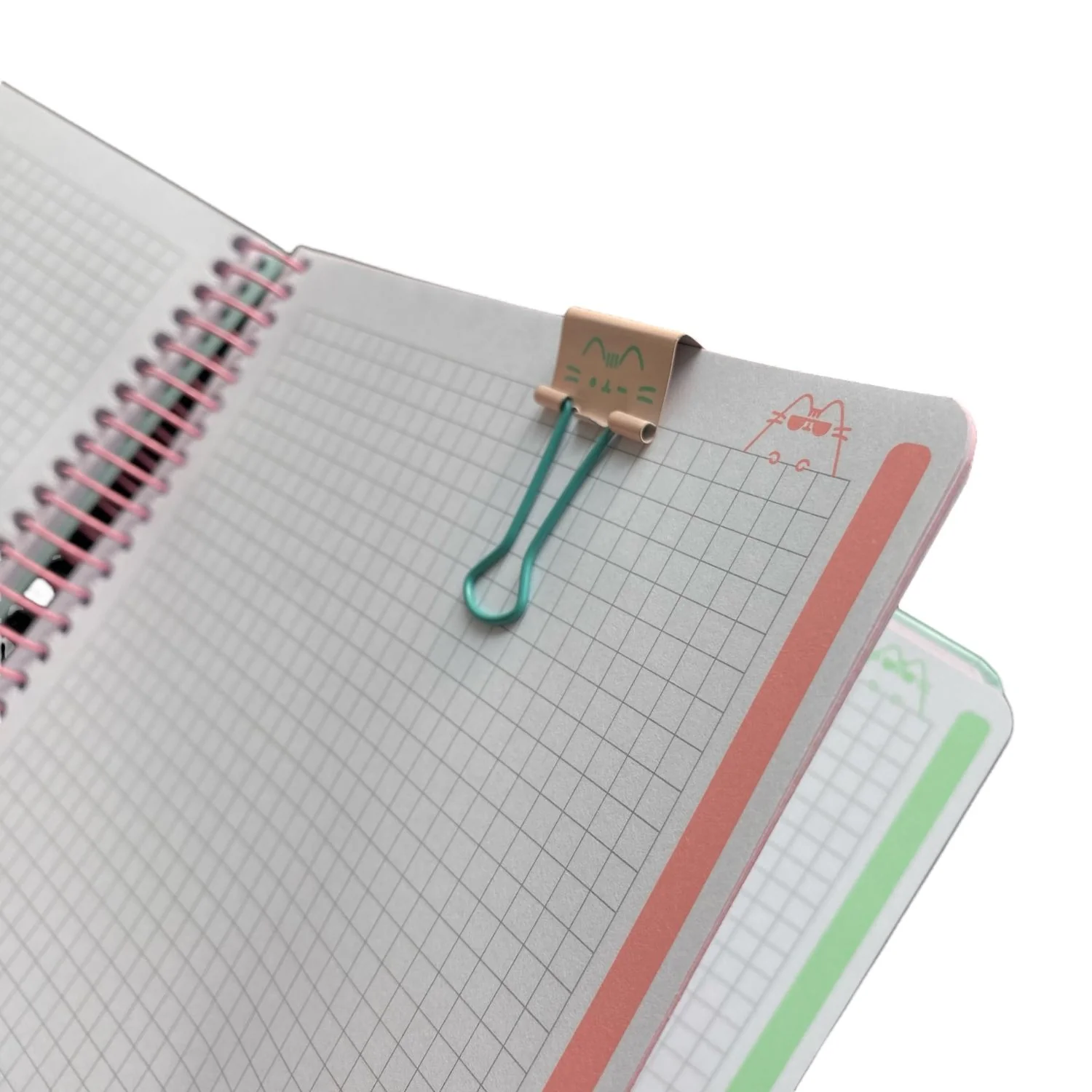 Mooving at Work - Set 6 Binder Clips Pusheen 25 mm - Image 4
