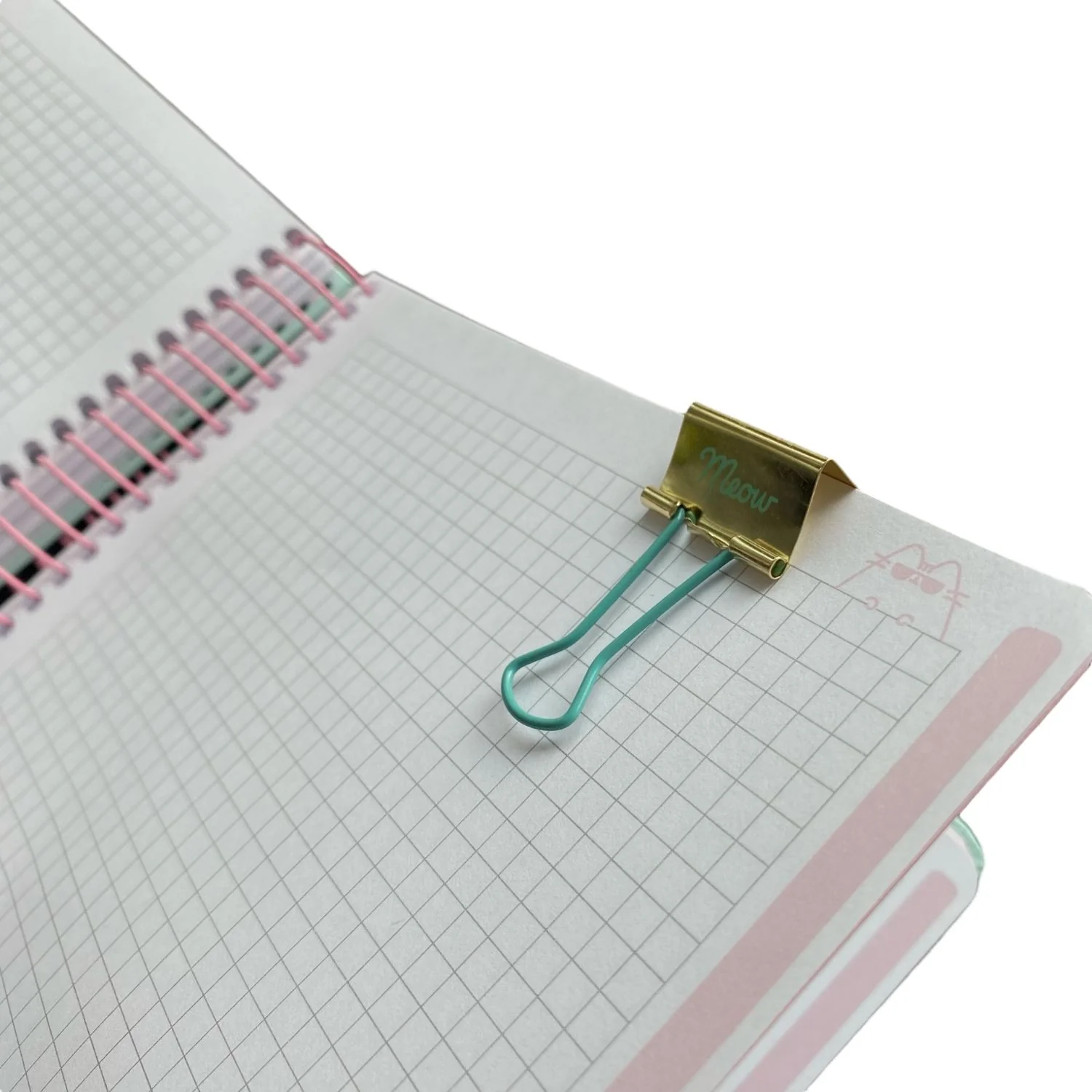 Mooving at Work - Set 6 Binder Clips Pusheen 25 mm - Image 7
