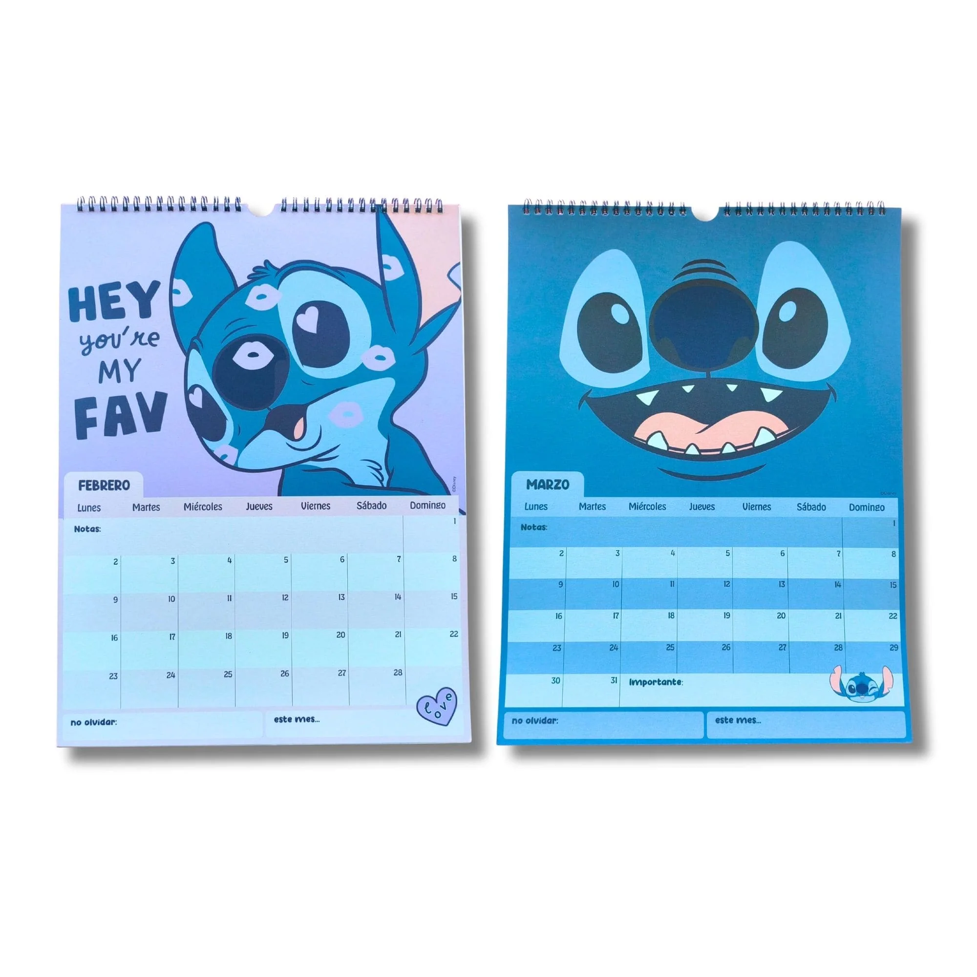 Mooving - Calendario 2026 Stitch 30 x 40 cm - Image 5