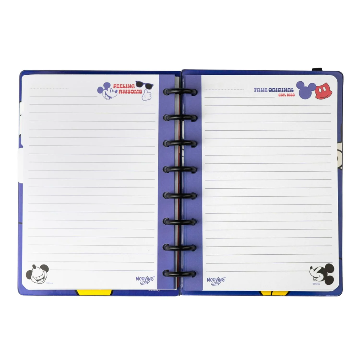Mooving - Cuaderno de Discos Loop A5 Mickey Mouse - Image 3