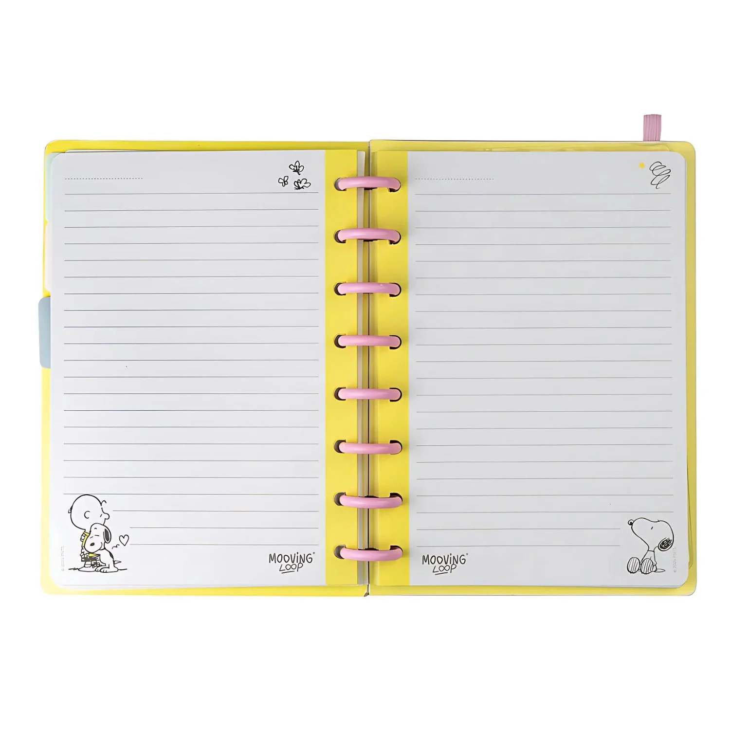 Mooving - Cuaderno de Discos Loop A5 Snoopy - Image 5