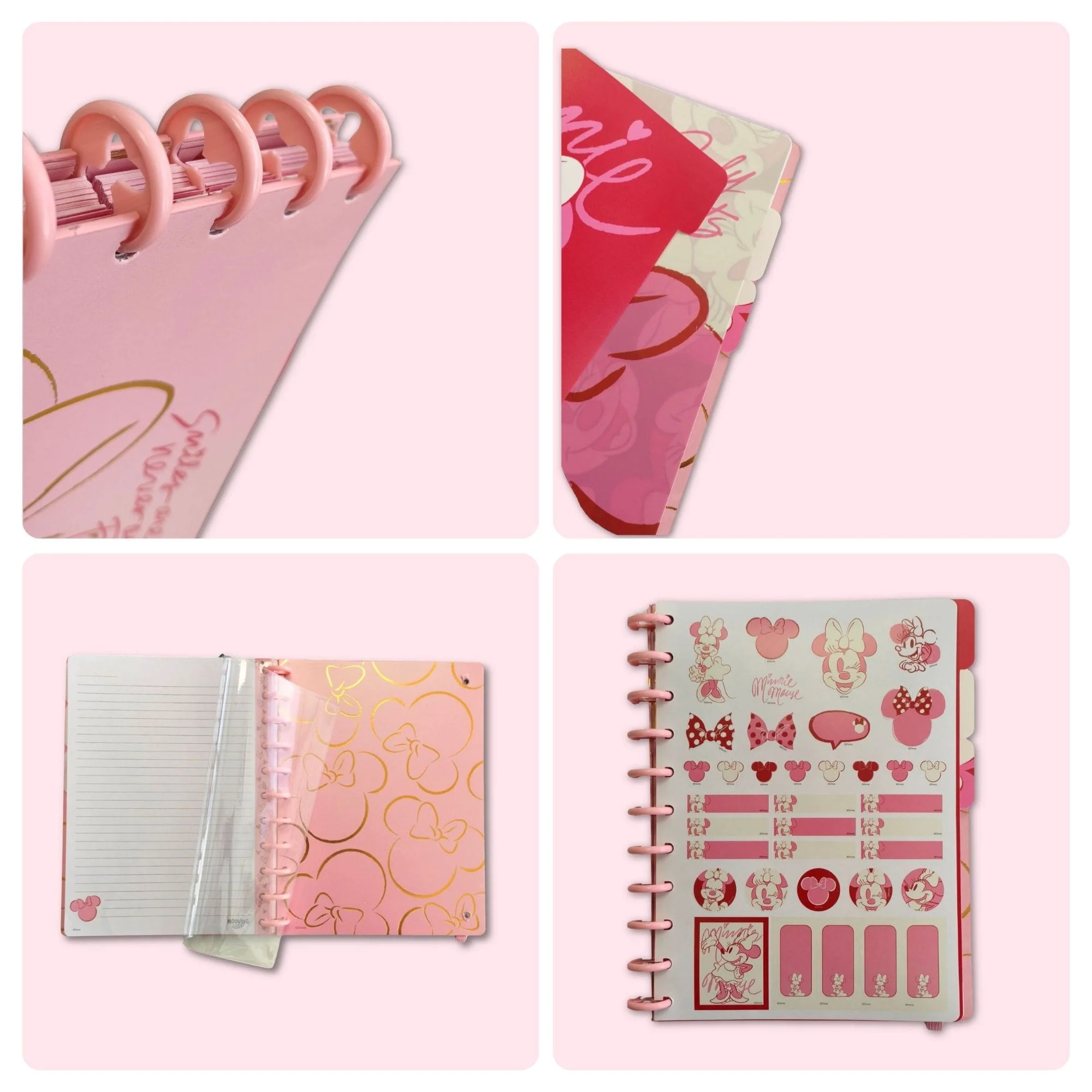 Mooving - Cuaderno de Discos Loop Carta Minnie Mouse - Image 7