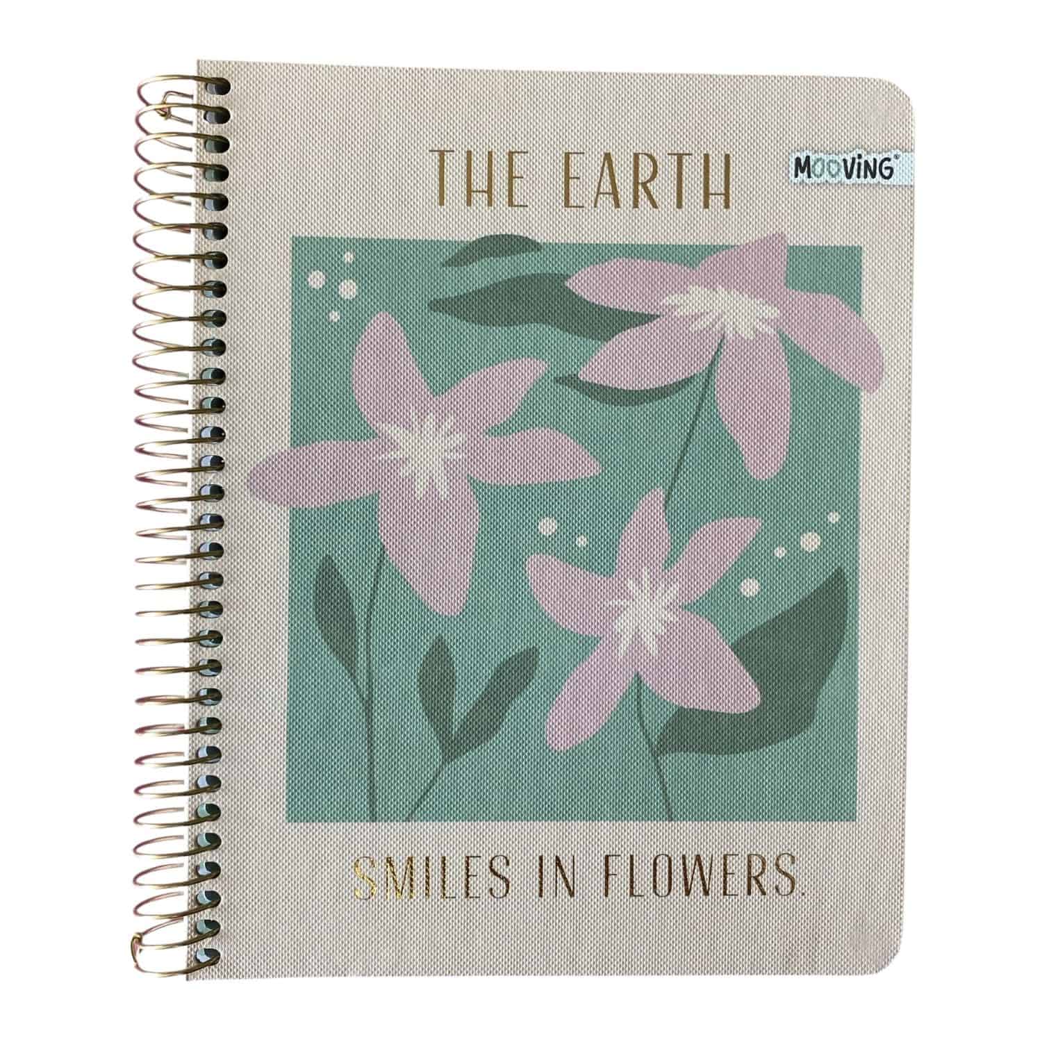 Mooving - Cuaderno Triple Medio Oficio 120 h Garden - Image 8