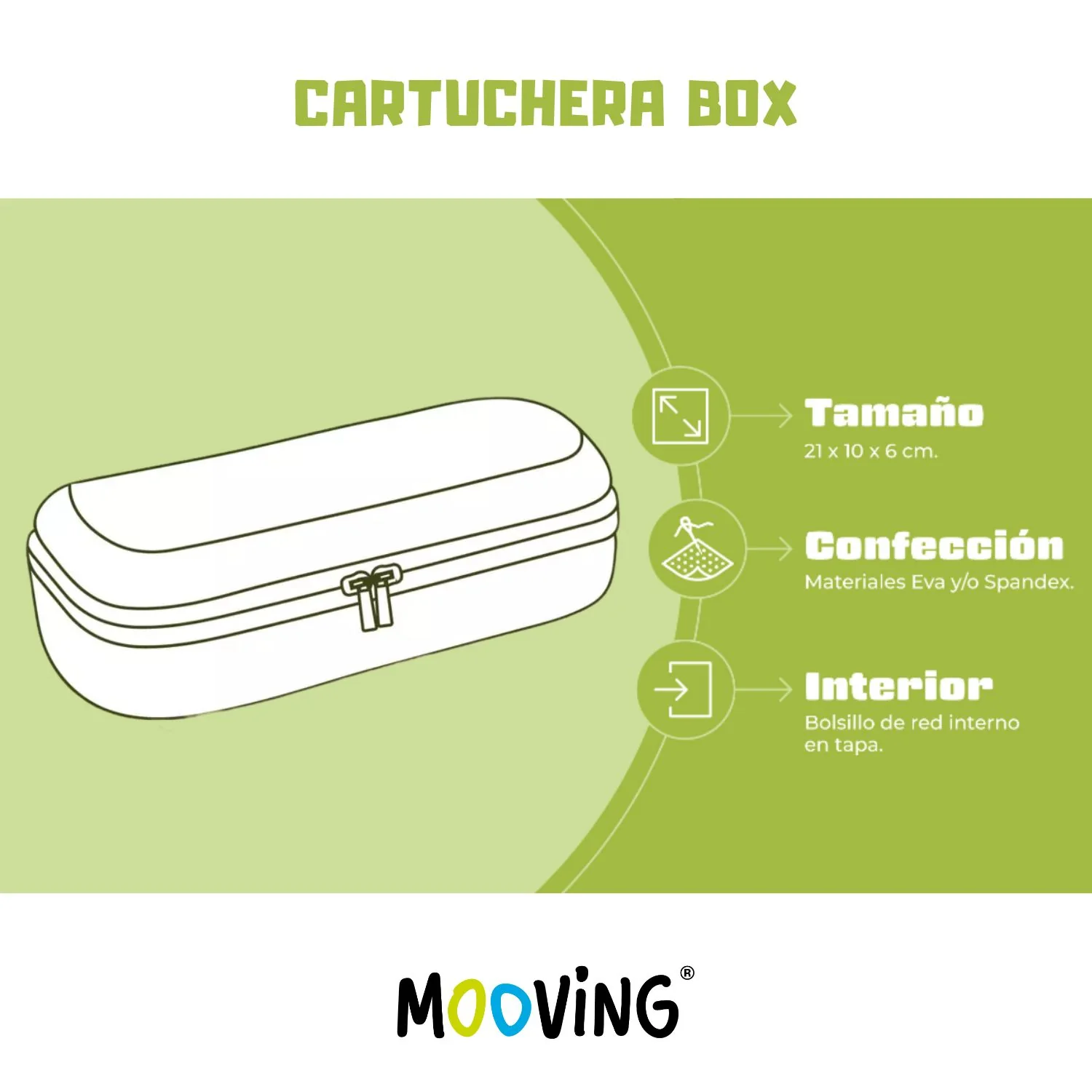 Mooving - Estuche para Lápices Box Stitch - Image 9