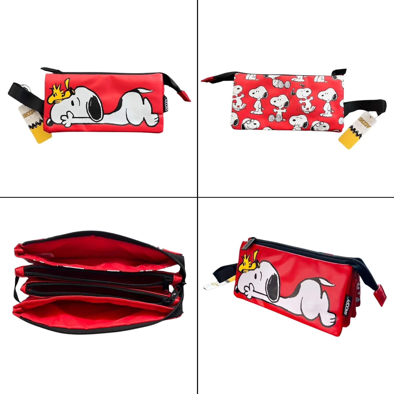 Mooving - Estuche para Lápices Cuádruple Snoopy - Image 3