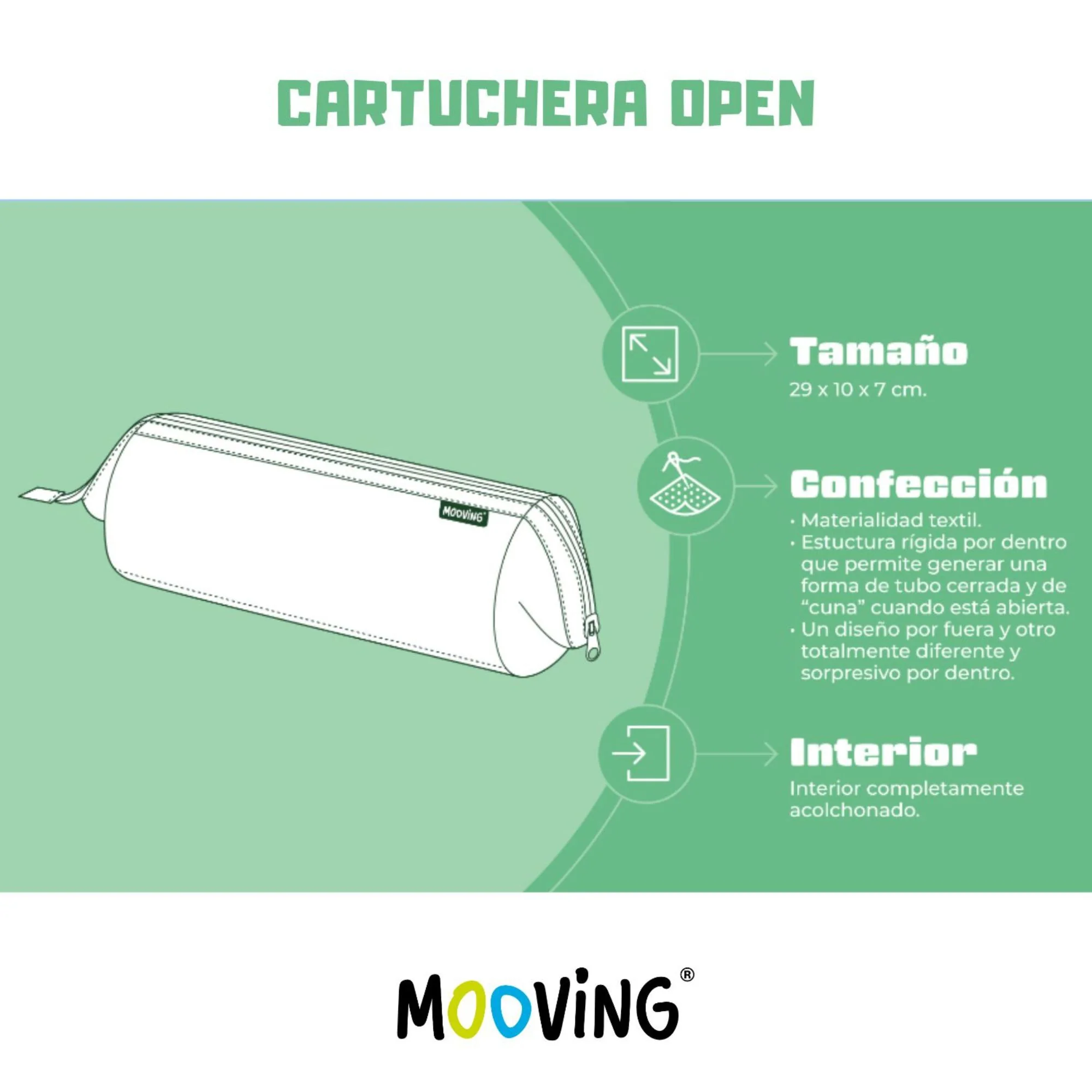 Mooving - Estuche para Lápices Open! Stitch - Image 9