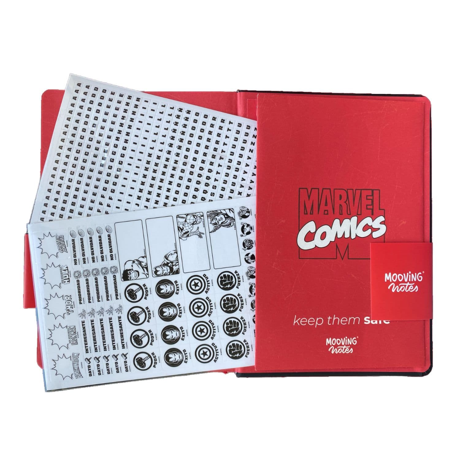 Mooving Notes - Libreta A5 Líneas Marvel - Image 4