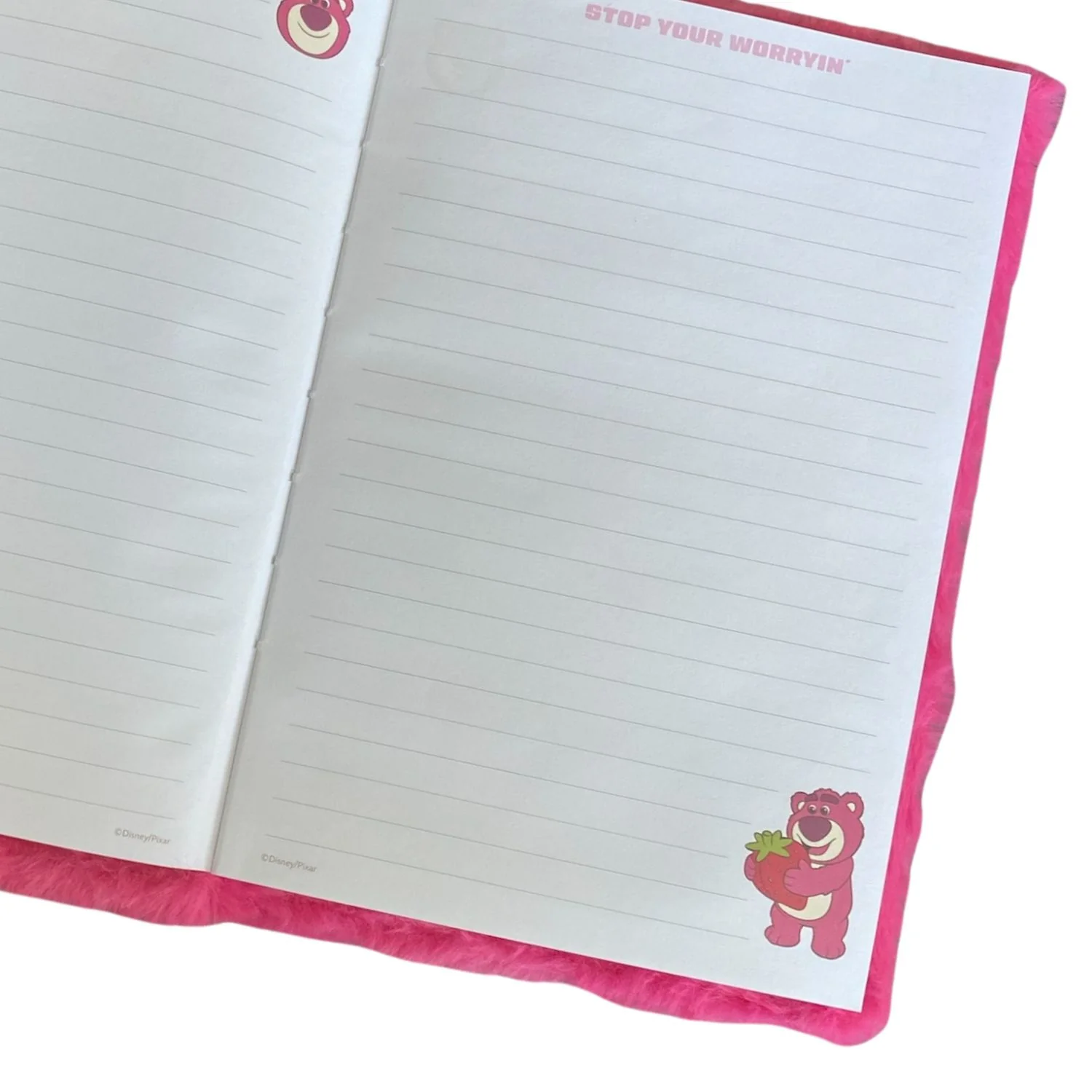 Mooving Notes - Libreta A5 Tapa Peluche Lotso - Image 2