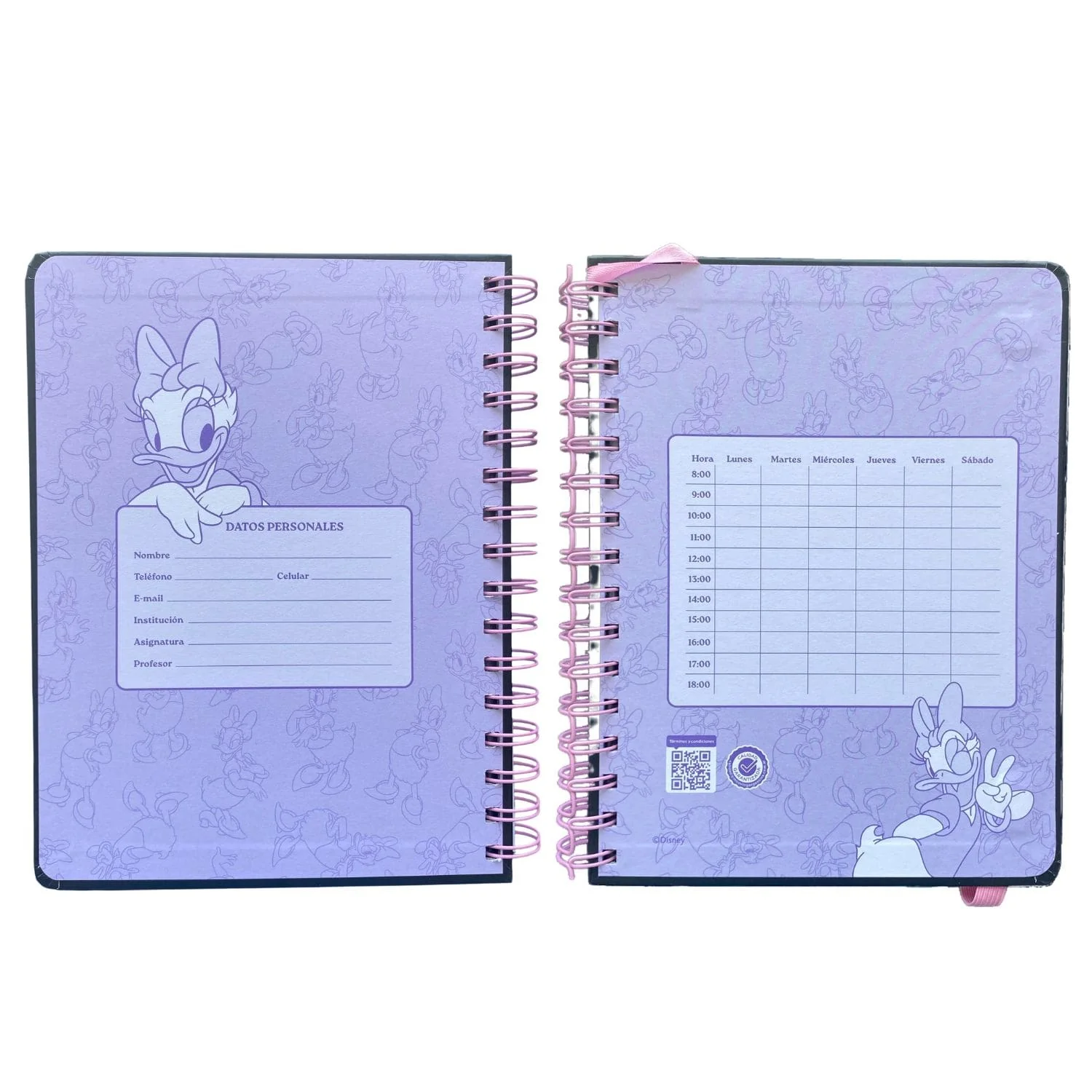 Mooving Notes - Libreta Espiral A5 Líneas Daisy - Image 3