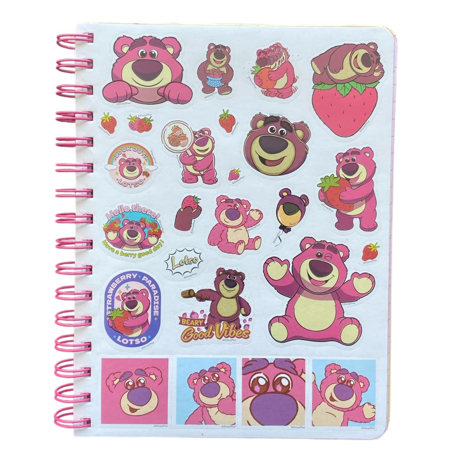 Mooving Notes - Libreta Espiral A5 Líneas Lotso - Image 4