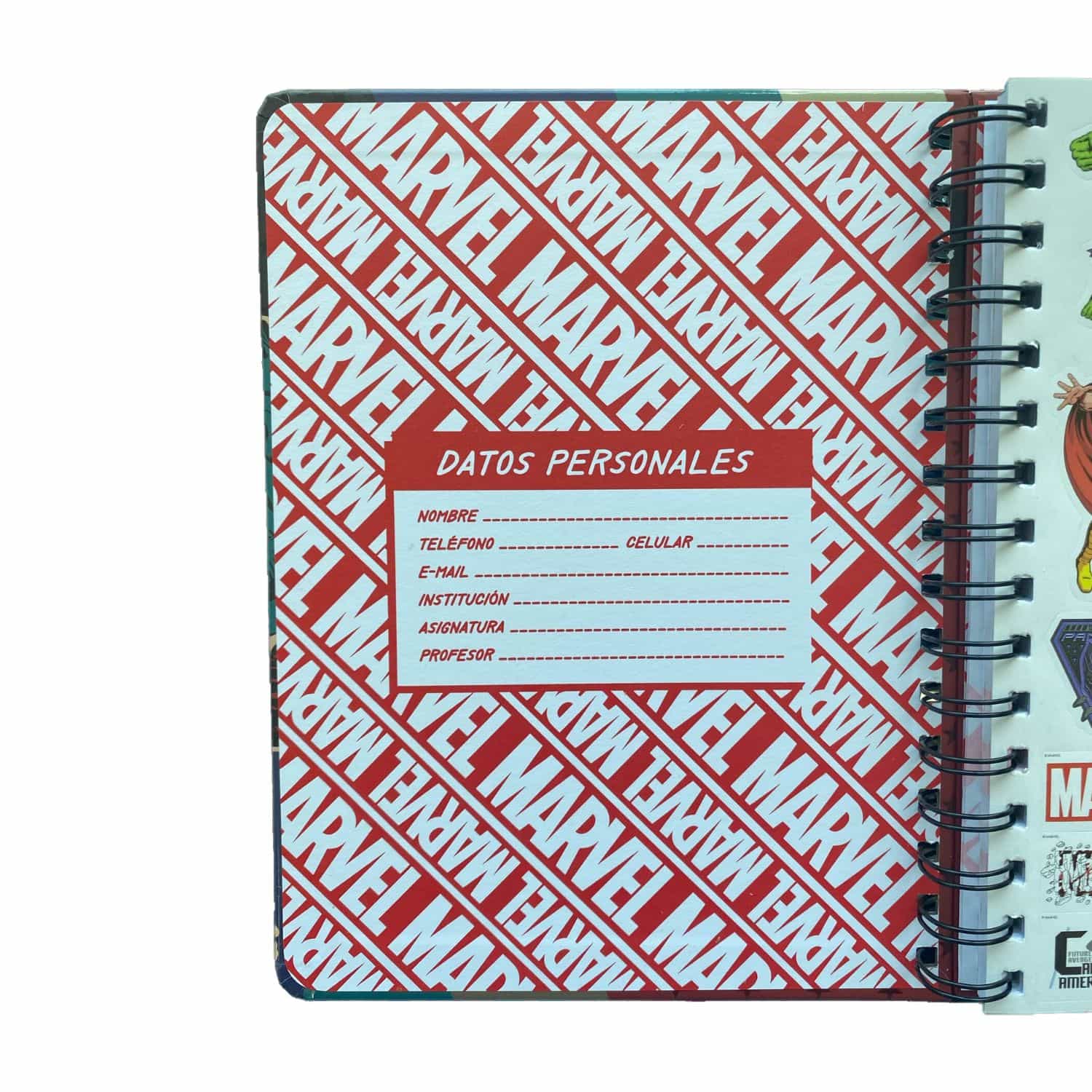 Mooving Notes - Libreta Espiral A5 Líneas Marvel - Image 3