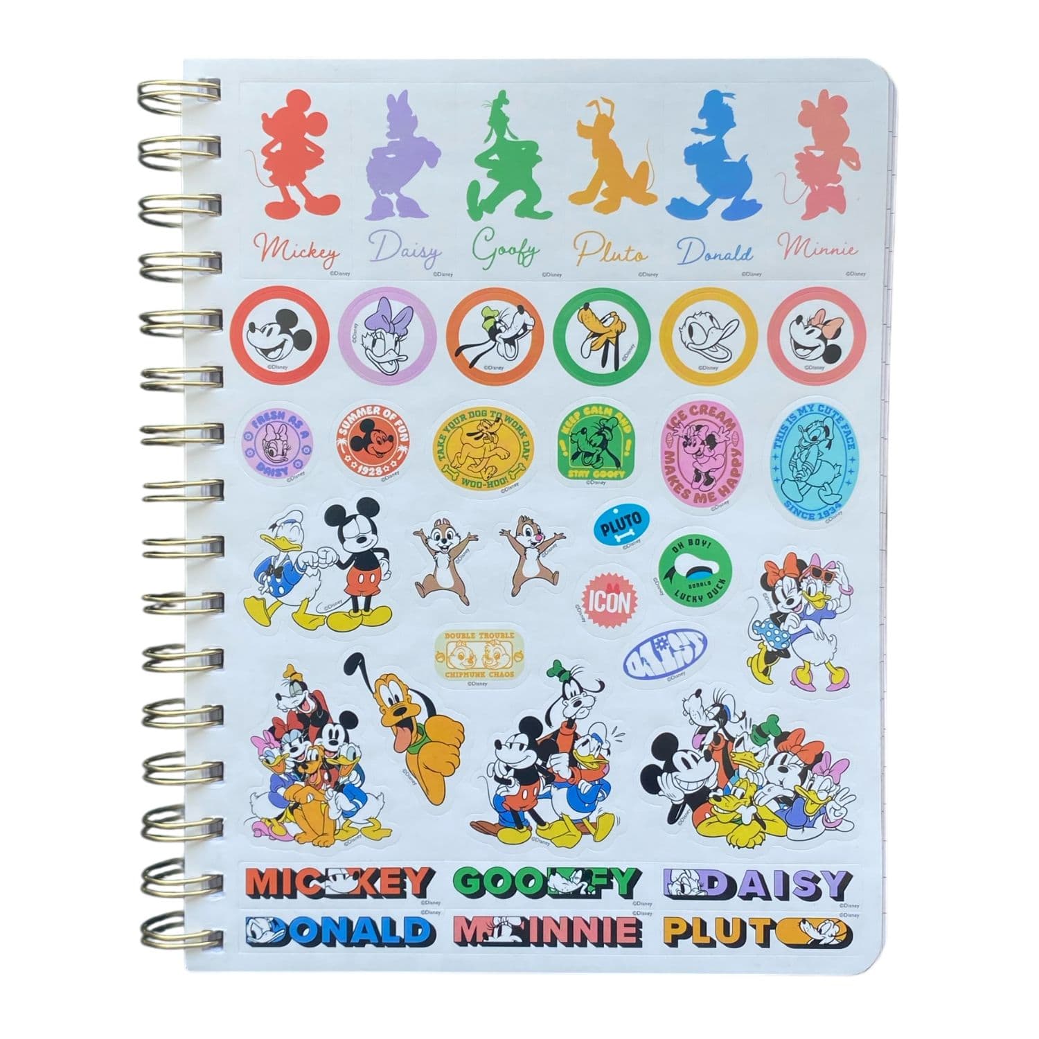 Mooving Notes - Libreta Espiral A5 Líneas Mickey - Image 4