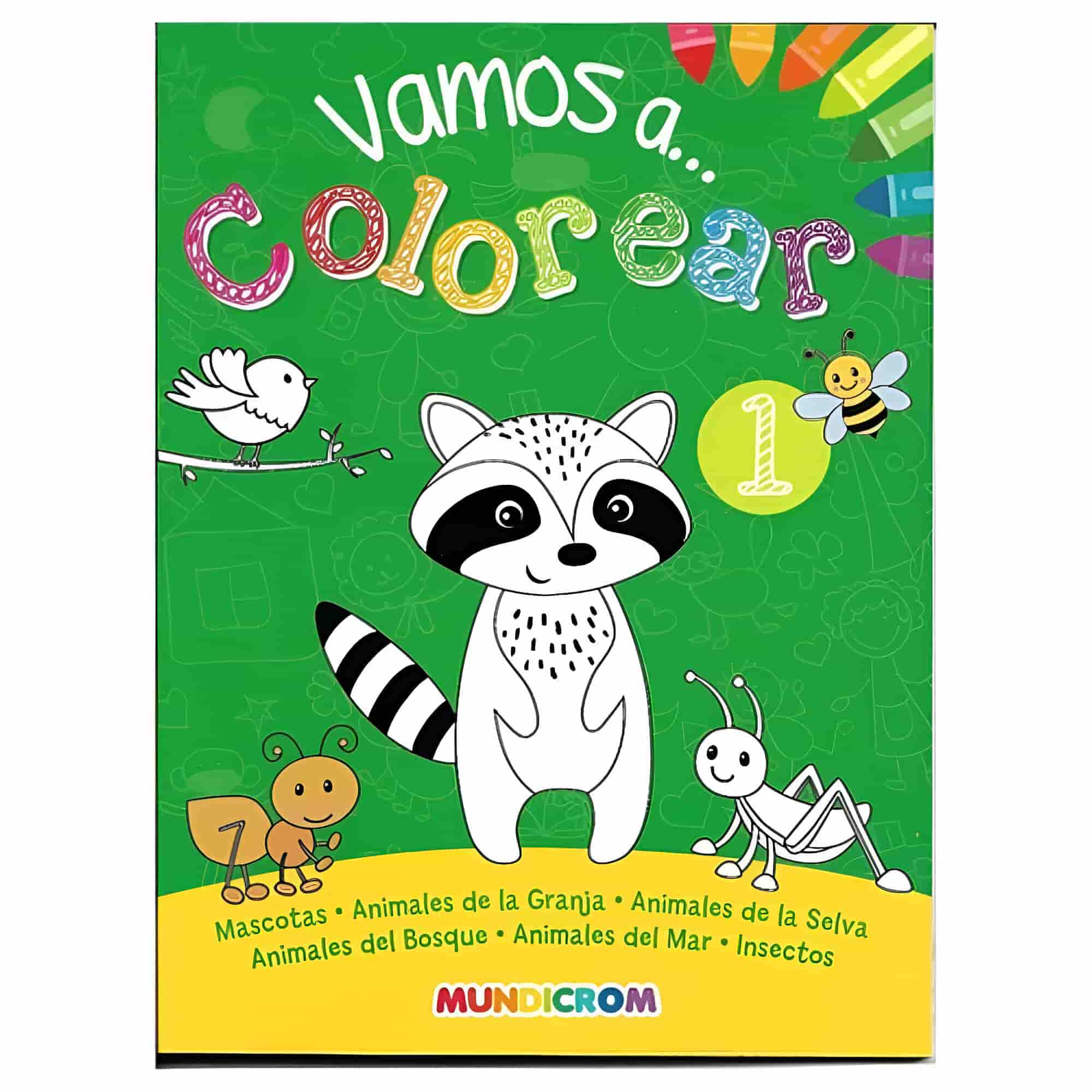 Mundicrom - Libro para Colorear Vamos a Colorear 1