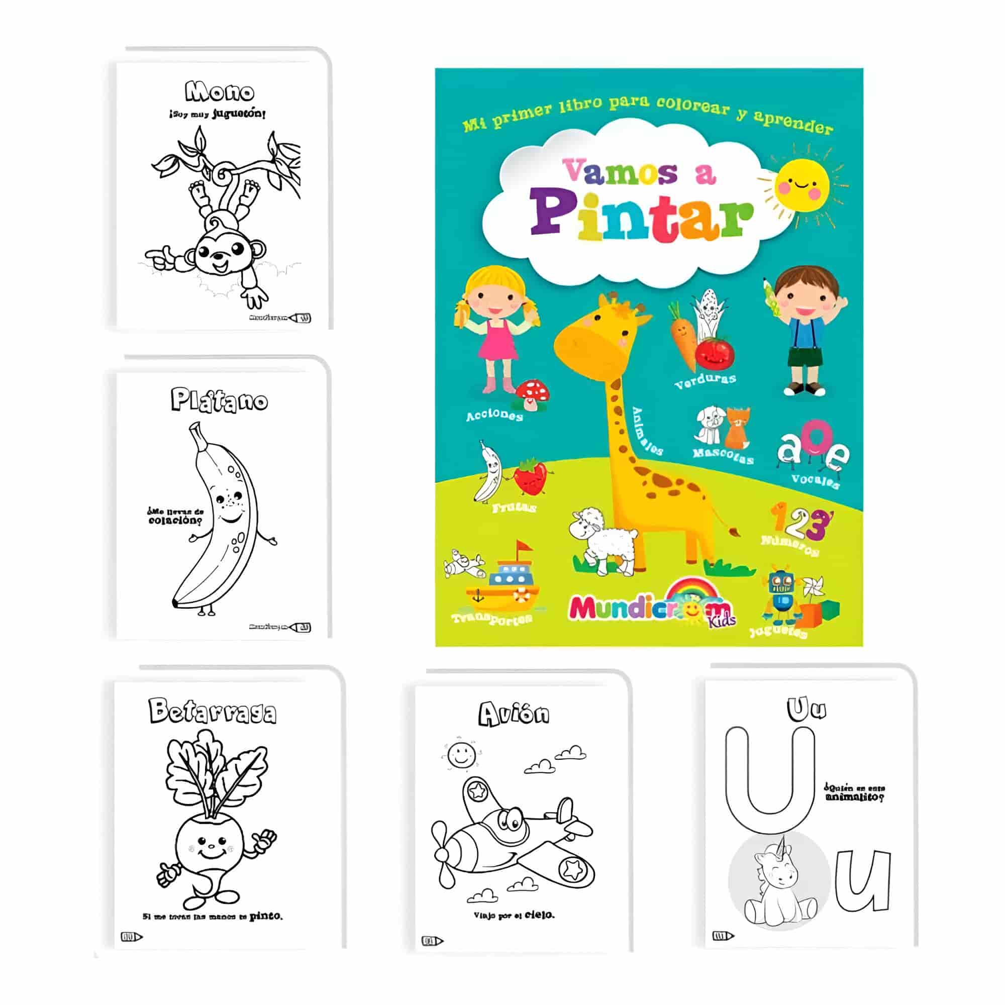 Mundicrom - Libro para Colorear Vamos a Pintar - Image 2
