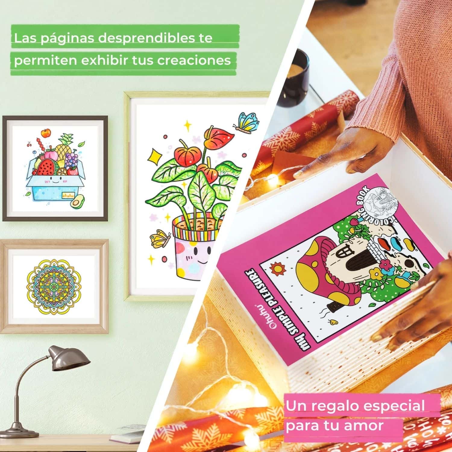 Ohuhu - Libro para Colorear My Simple Pleasure - Image 4