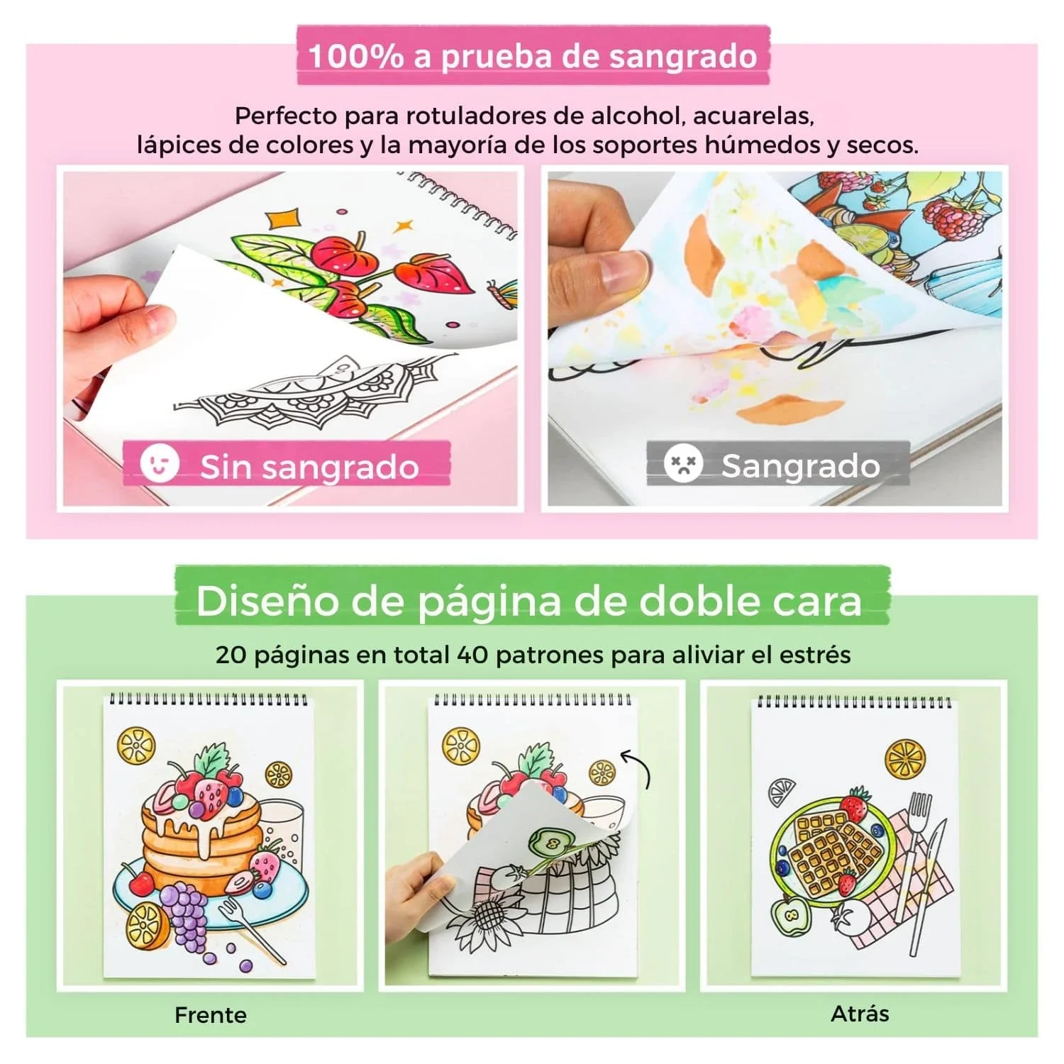 Ohuhu - Libro para Colorear My Simple Pleasure - Image 6