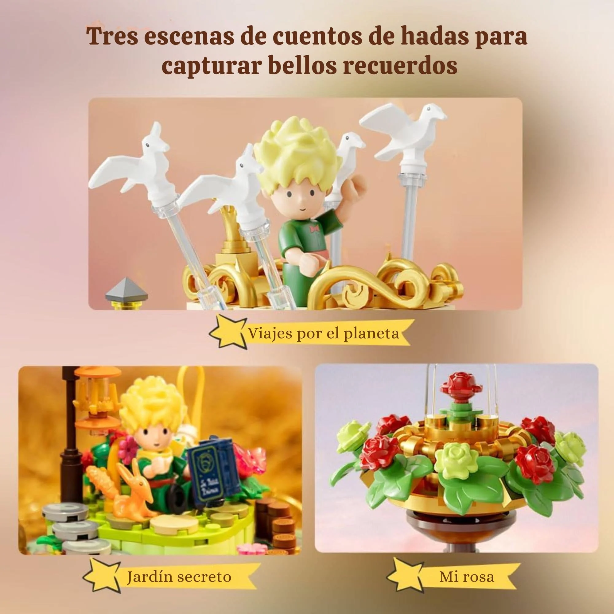 Pantasy - Juego de Bloques El Principito The Hourglass - Image 5