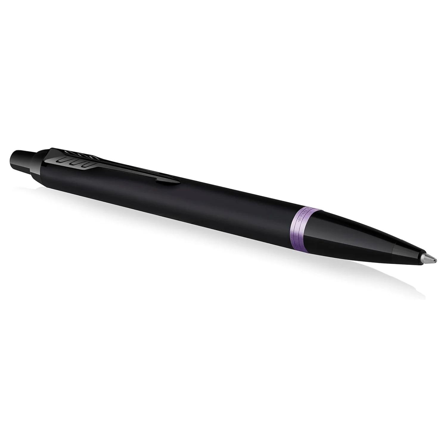 Parker - Boligrafo IM Vibrant Rings Punta Media Amethyst Purple - Image 3