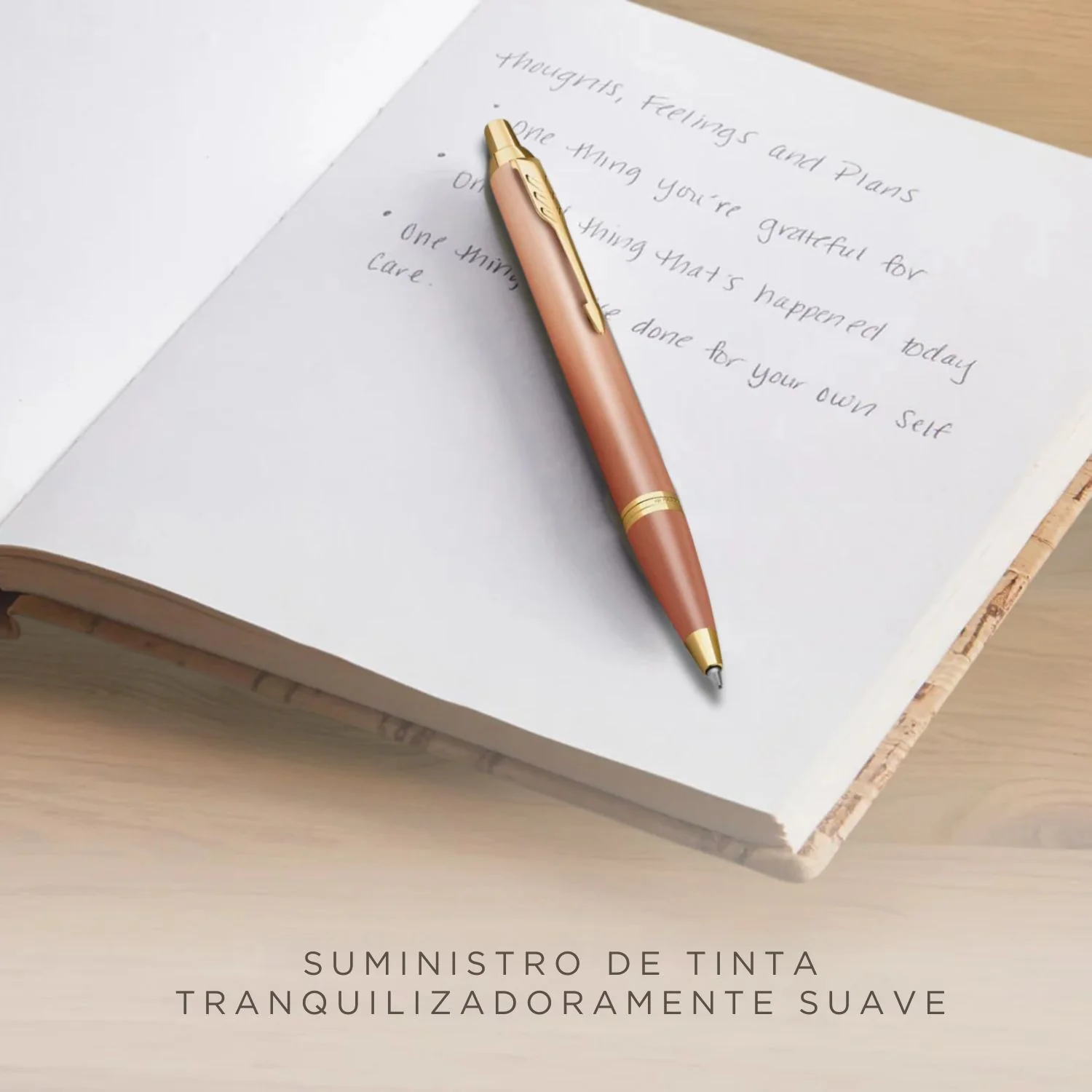 Parker - Bolígrafo IM Writing Rituals Tinta Azul, Punta M, Uplifting Orange - Image 6