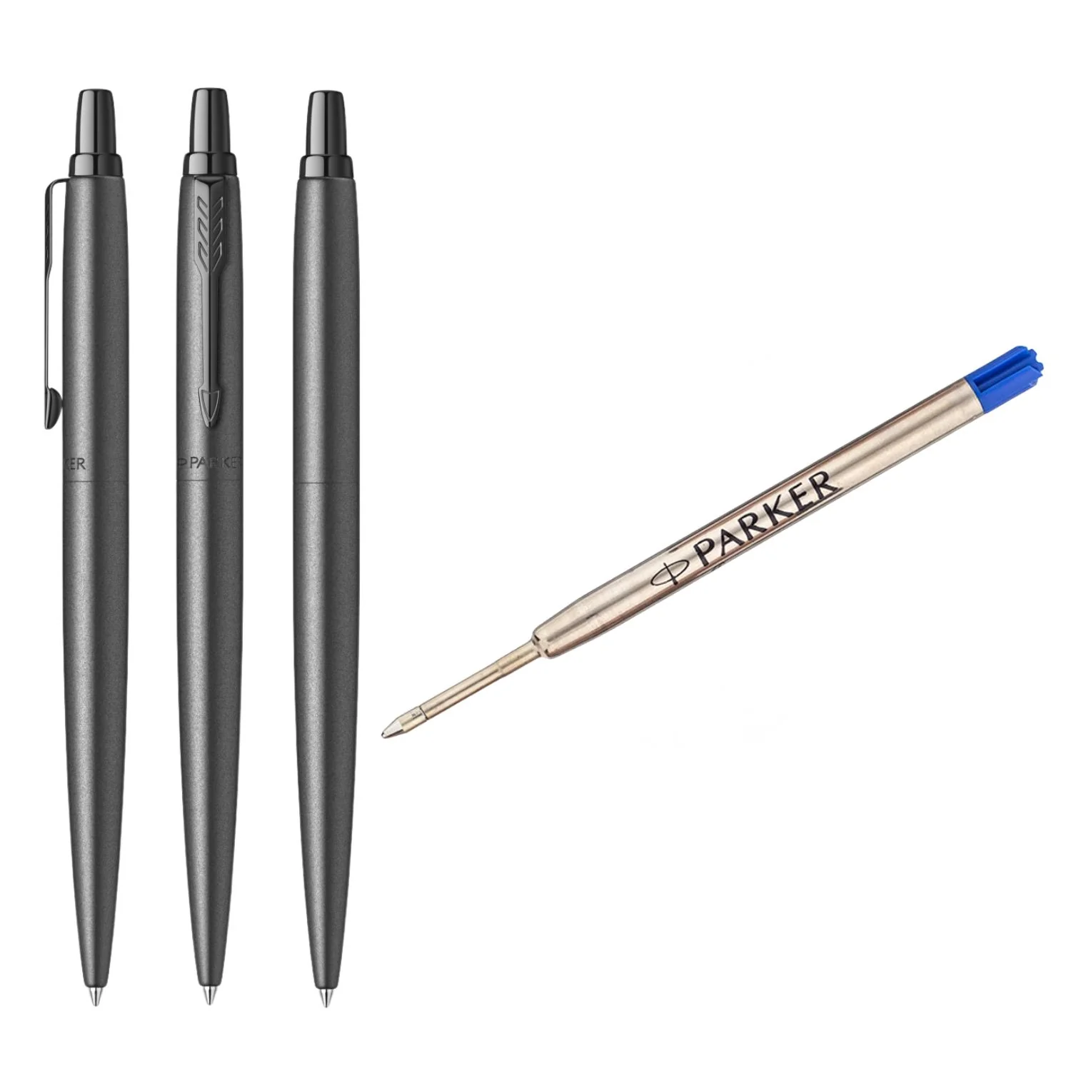 Parker - Boligrafo Jotter XL Tinta Azul, Punta M, Monochrome Black - Image 4