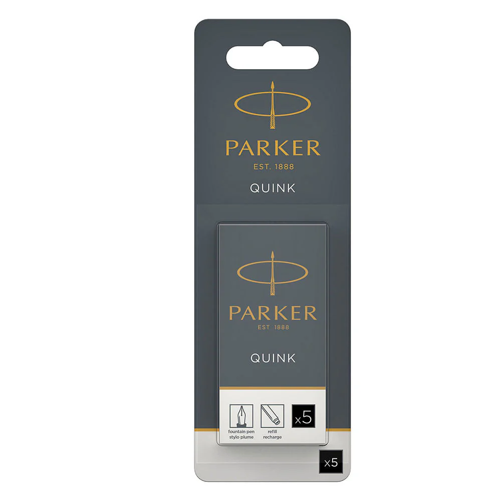 Parker - Pack 5 Cartuchos de Tinta para Pluma Quink - Image 4
