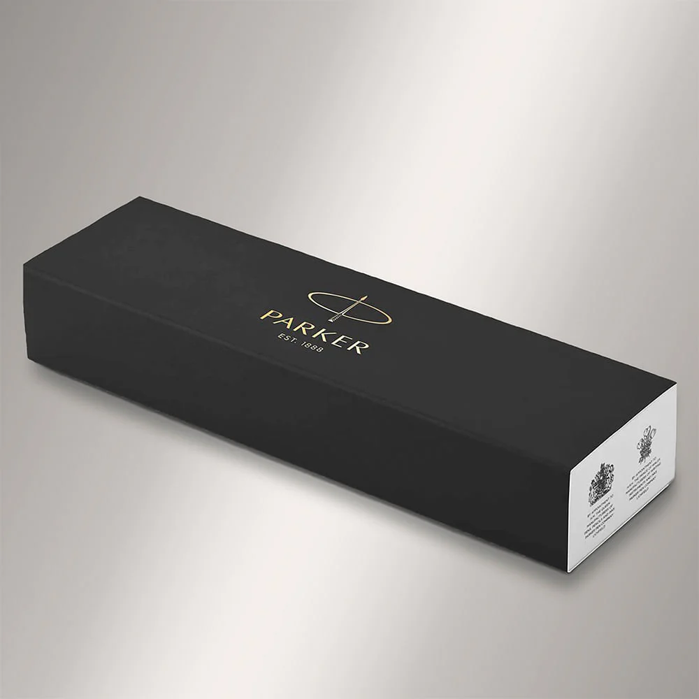 Parker - Pluma IM Matte Black Tinta Azul, Punta Fina - Image 6