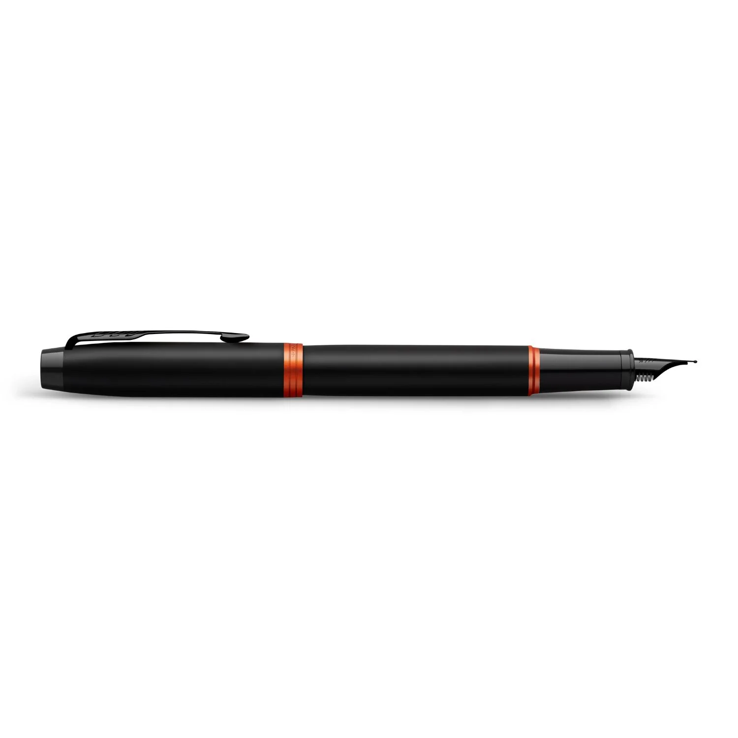 Parker - Pluma IM Vibrant Rings Punta Media Flame Orange - Image 4