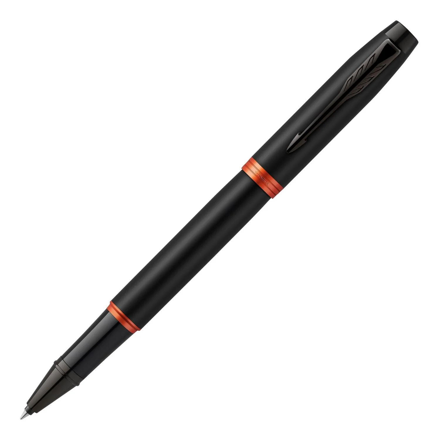Parker - Rollerball IM Vibrant Rings Punta Fina Flame Orange - Image 3