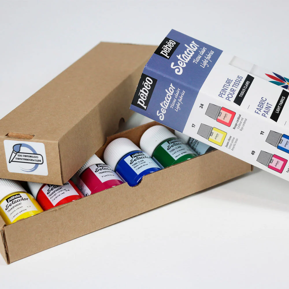 Pebeo Setacolor - Set 6 Pinturas para Tela Claras 20 ml - Image 3