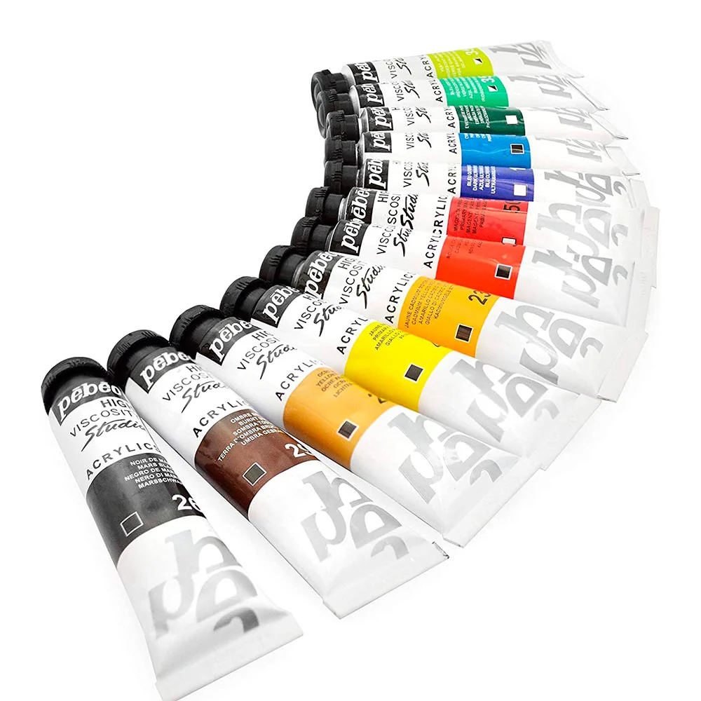 Pebeo Studio - Set 40 Acrílicos Tubos 20 ml - Image 3