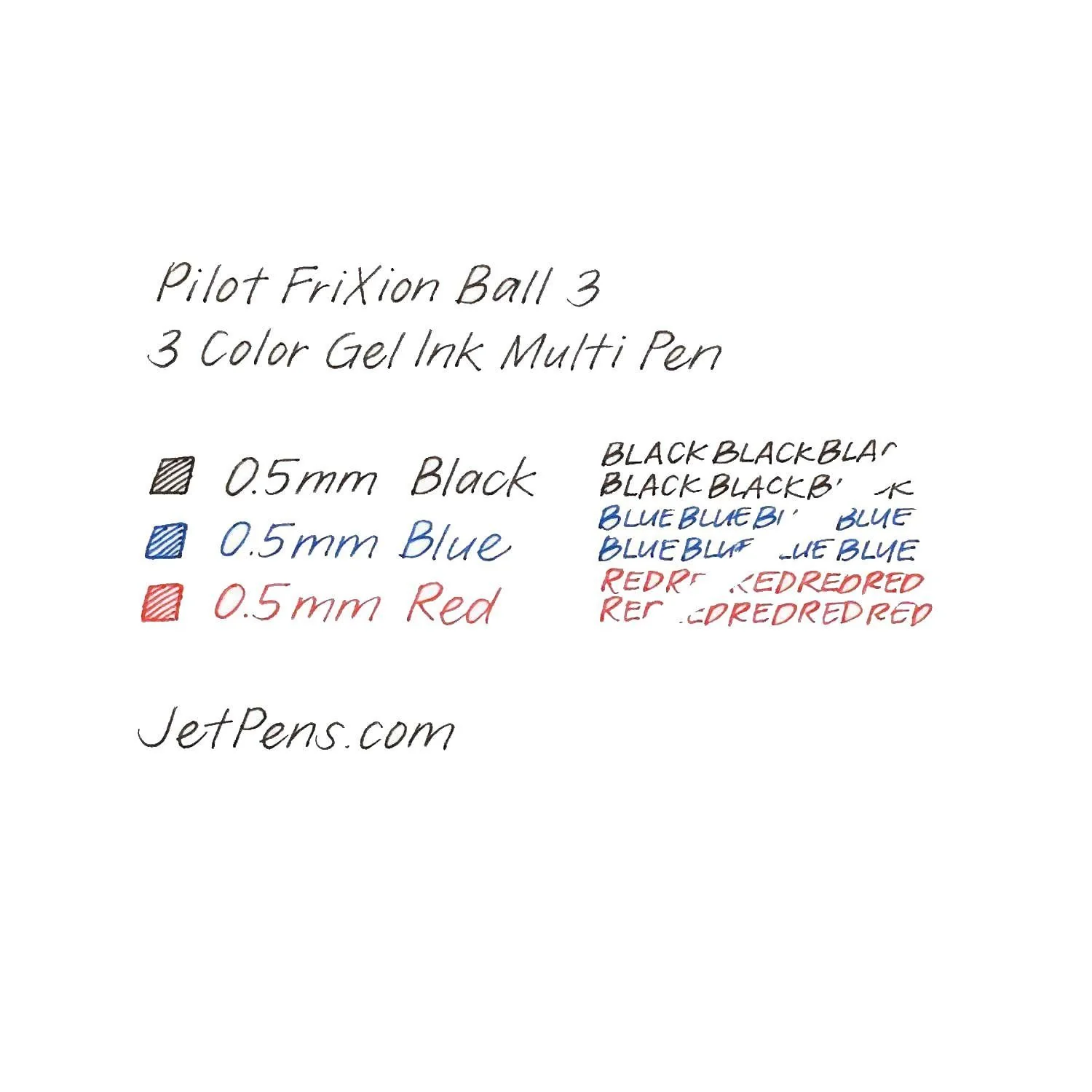 Pilot - Pack 3 Repuestos Lápiz Gel Frixion Ball Slim LFBTRF30EF3 Punta 05 - Image 5