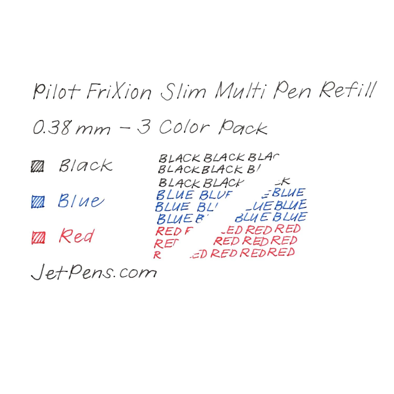 Pilot - Pack 3 Repuestos Lápiz Gel Frixion Ball Slim LFBTRF30UF-3 Punta 038 - Image 5