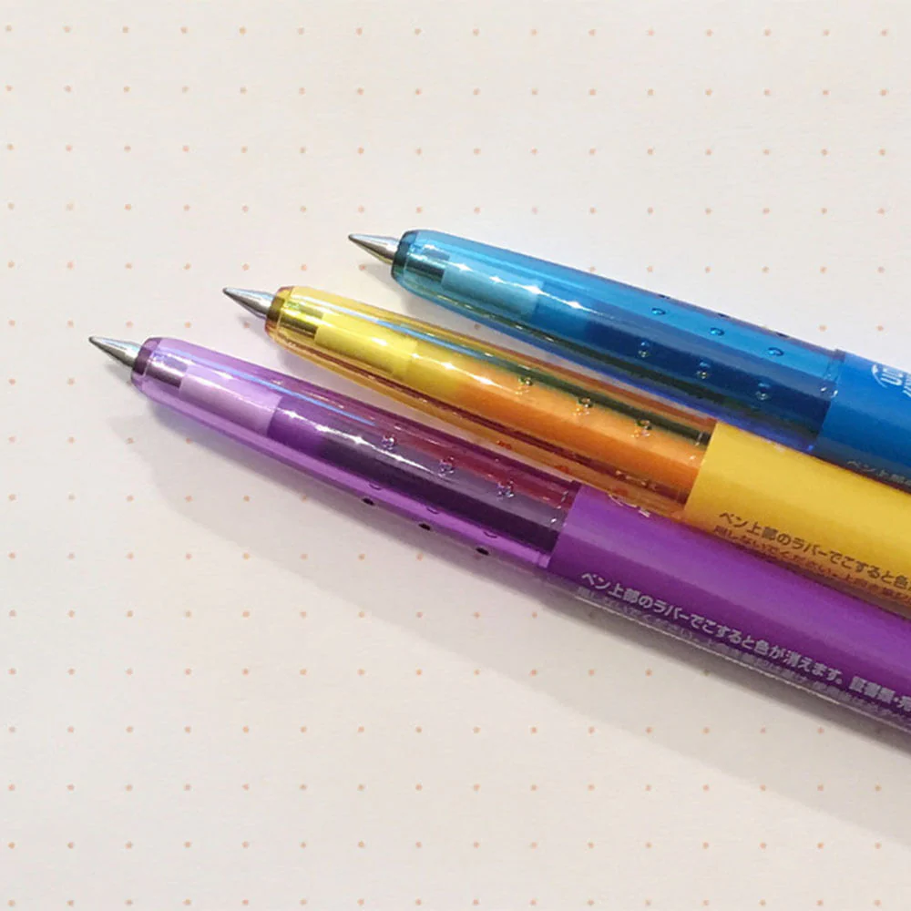 Pilot - Set 5 Lápices Gel Frixion Ball Slim Punta 0,38 mm Rosados - Image 6
