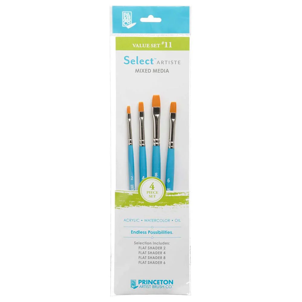Princeton Select Artiste - Set 4 Pinceles Value Set 11