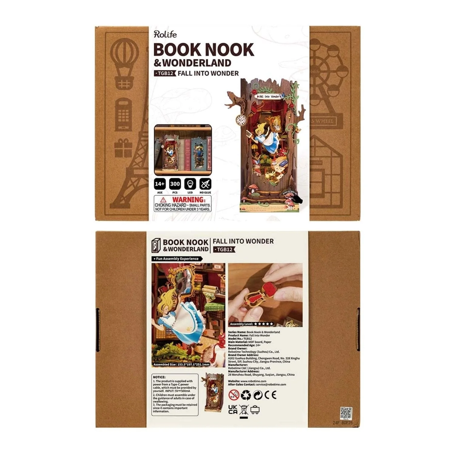 Rolife Booknook & Wonderland - Separador de Libros Fall into Wonder - Image 8