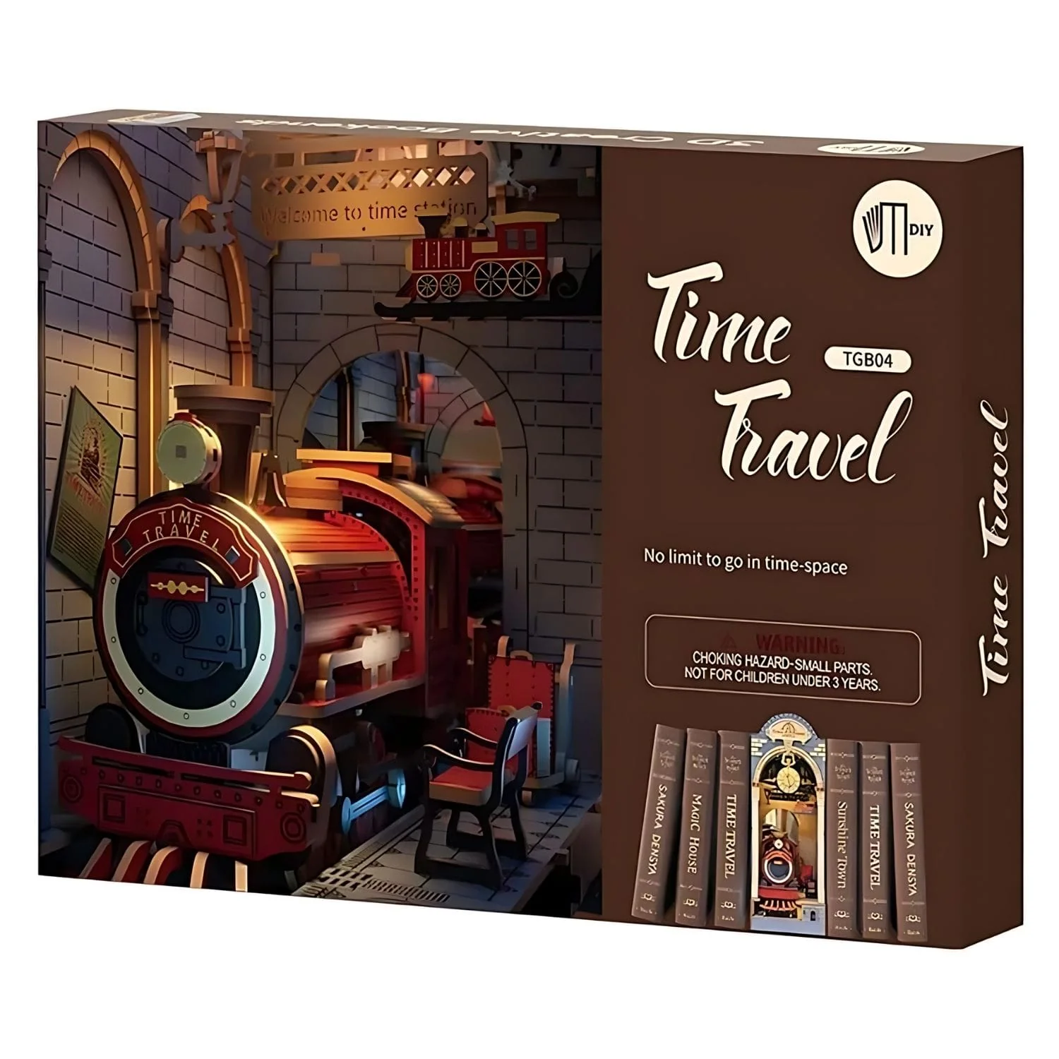 Rolife Booknook & Wonderland - Separador de Libros Time Travel - Image 3