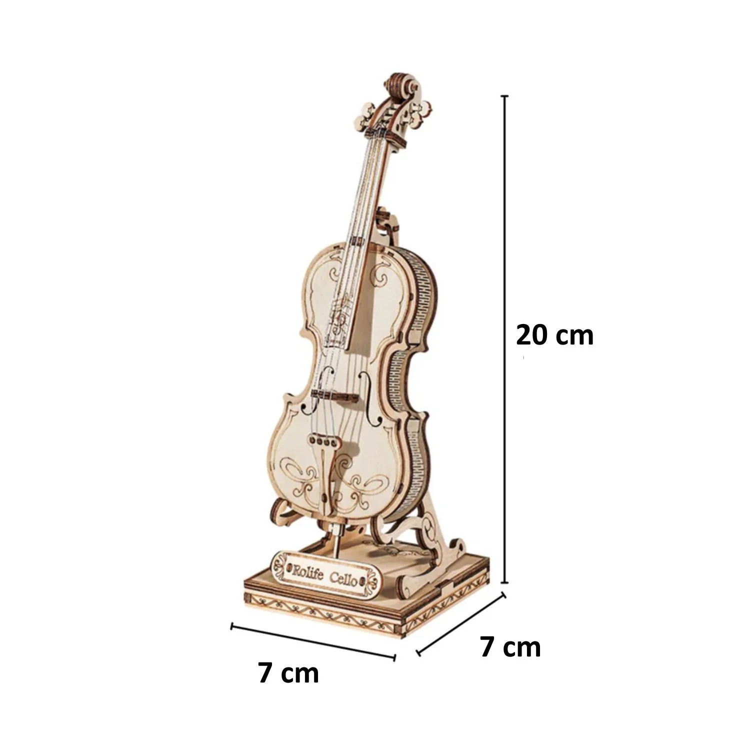 Rolife Classical - Puzzle 3D Cello - Image 3