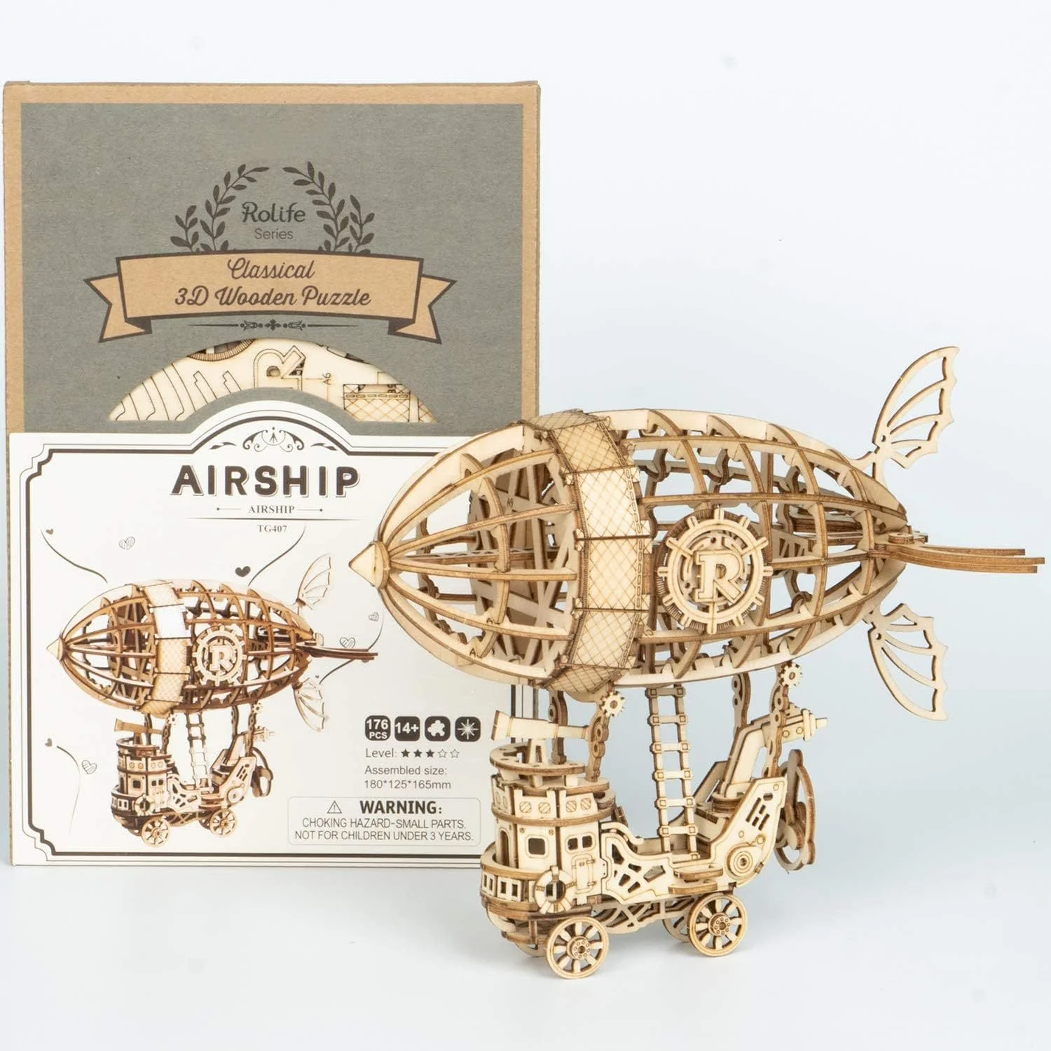 Rolife Classical - Puzzle 3D Dirigible Airship - Image 6